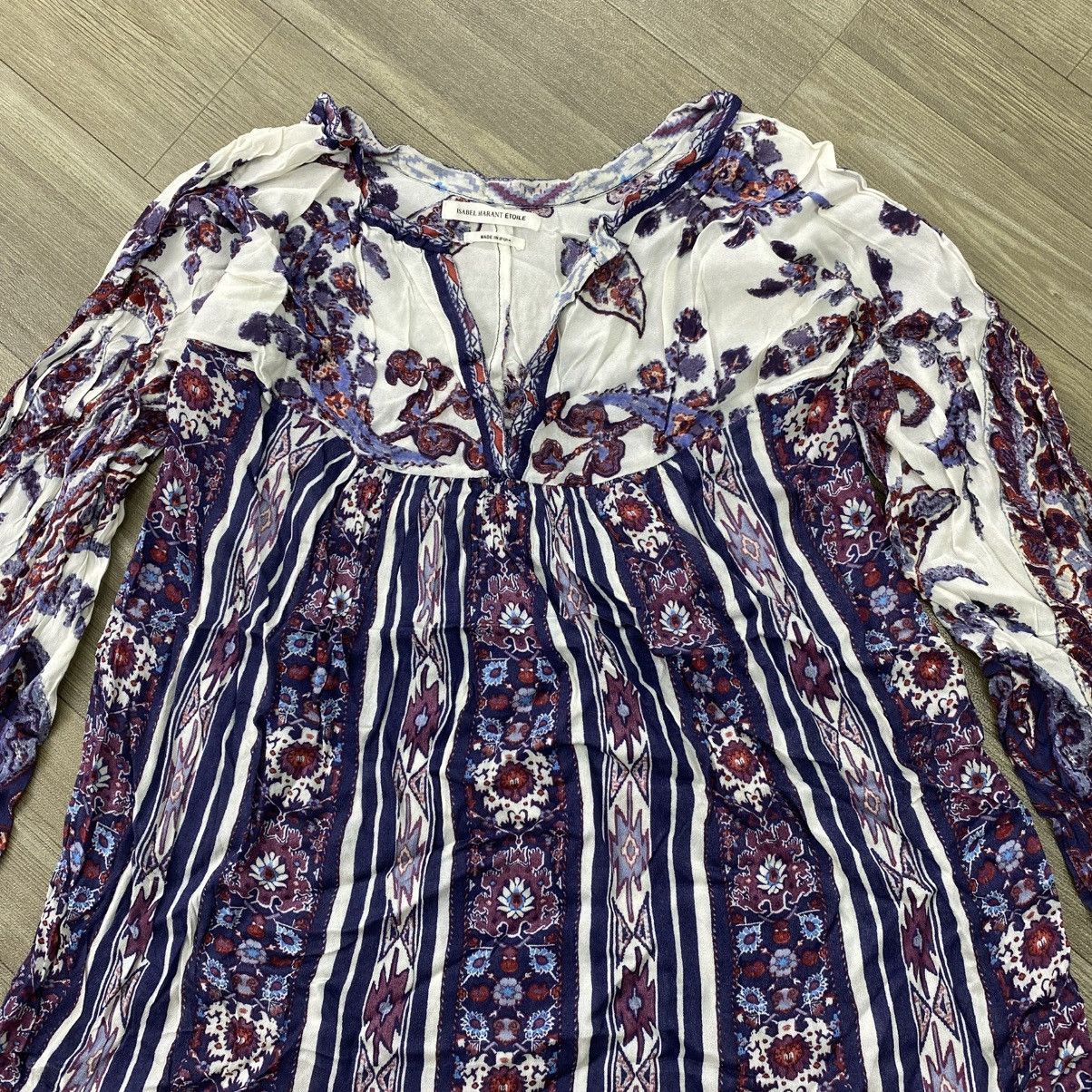 Isabel Marant Etoile Vintage Isabel Marant Étoile Tucson Paisley Printed Blouse Size S / US 4 / IT 40 - 3 Thumbnail