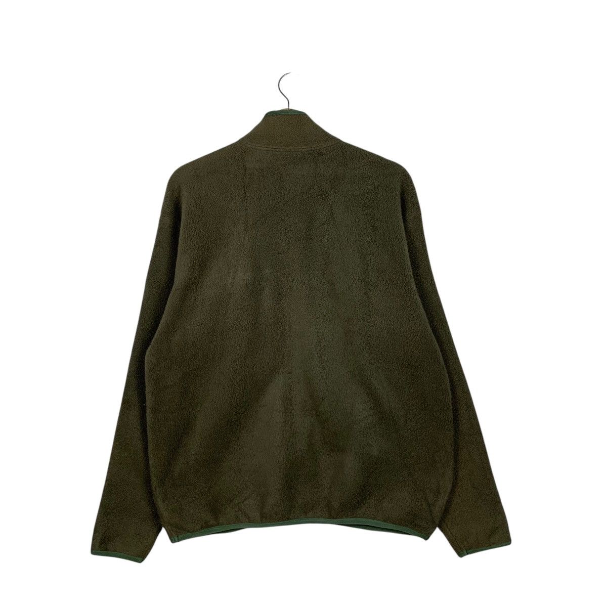 The North Face THE NORTH FACE Embroidery Logo Green Fleece Jacket #1847-C80 Size US M / EU 48-50 / 2 - 7 Thumbnail