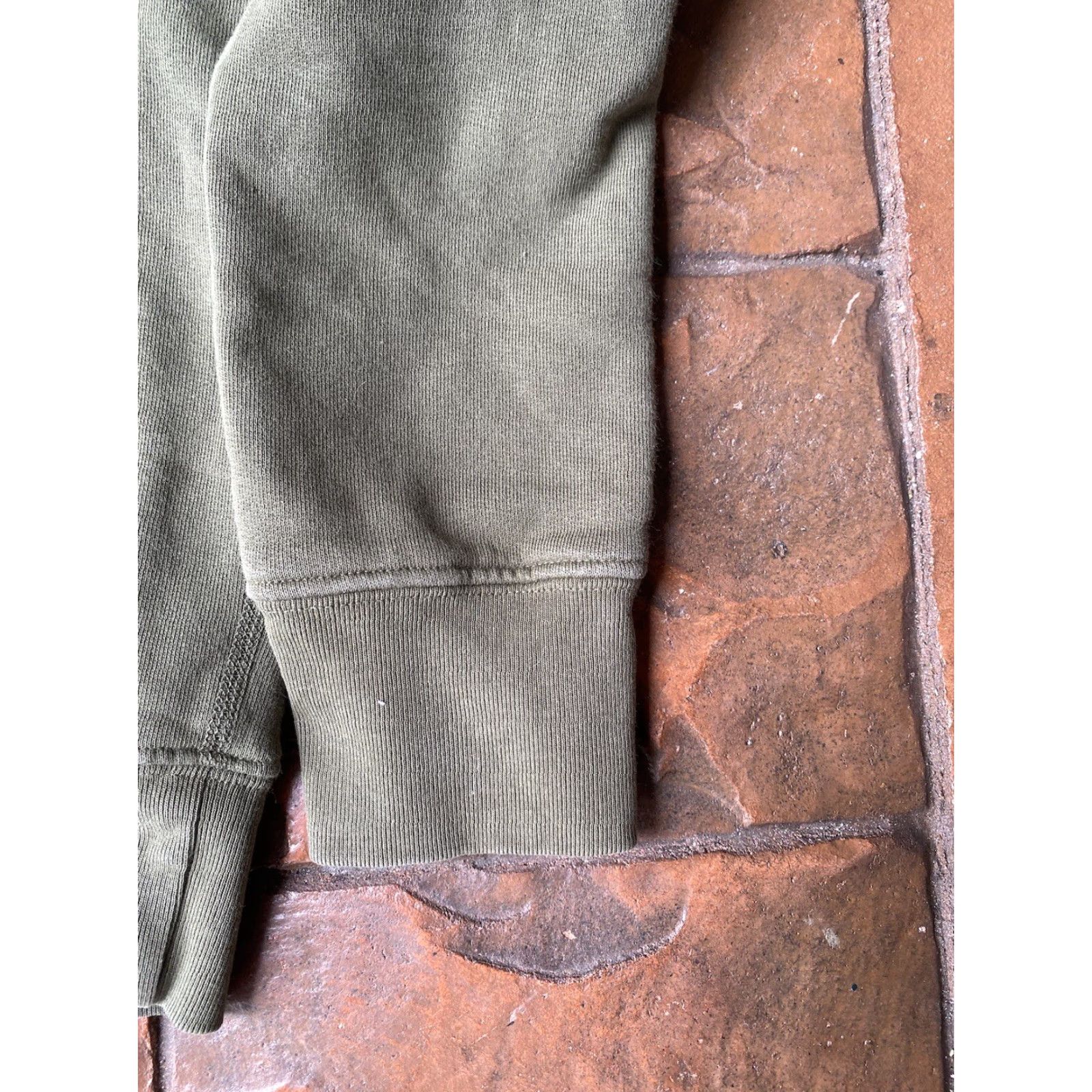 Nili Lotan VINTAGE? Nili Lotan Callie Hoodie Sweatshirt Women’s Small Full Zip Green Distressed Size S / US 4 / IT 40 - 7 Thumbnail
