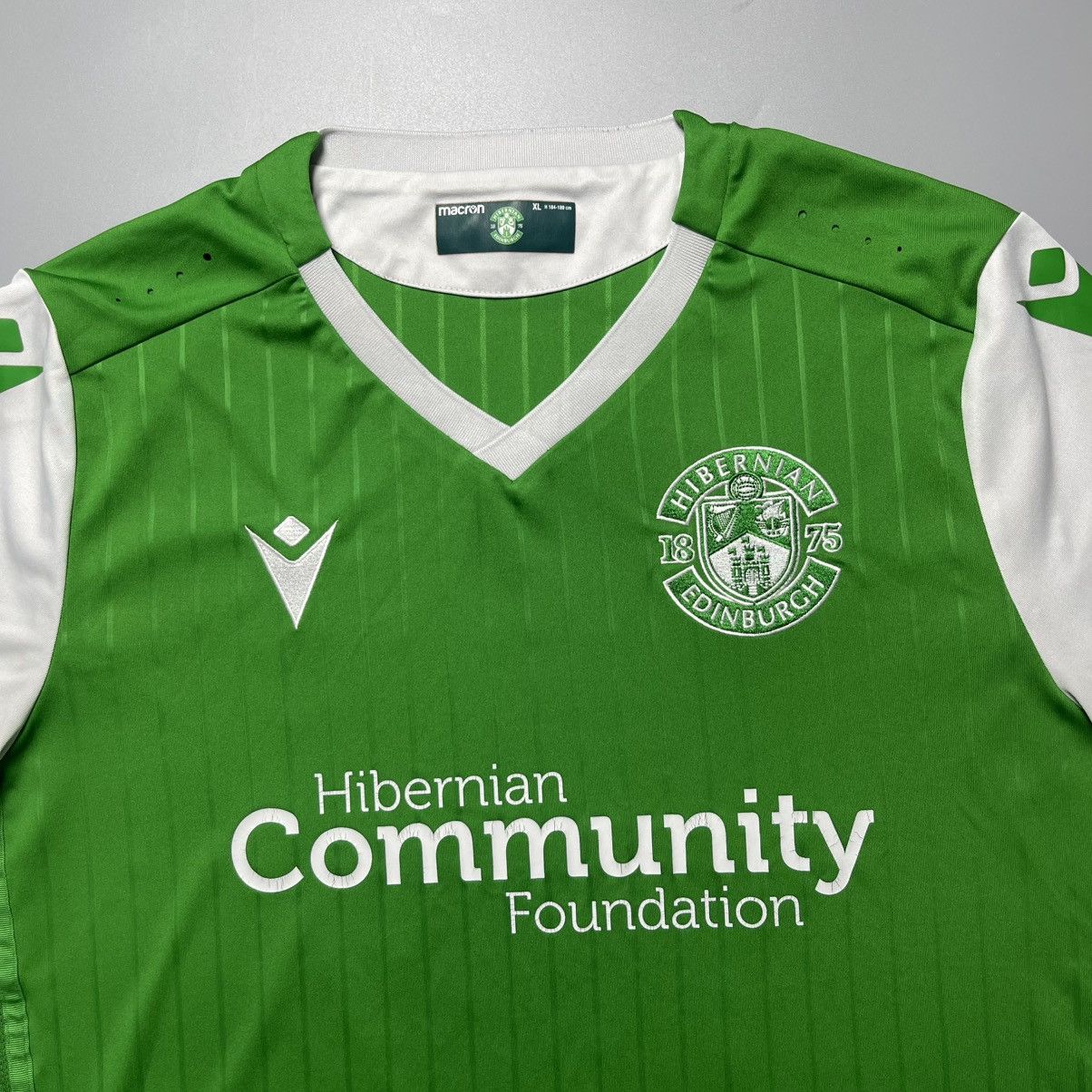 Macron HIBERNIAN MACRON 2019/2020 FOOTBALL HOME JERSEY #26 SPECTOR Size US XL / EU 56 / 4 - 4 Thumbnail