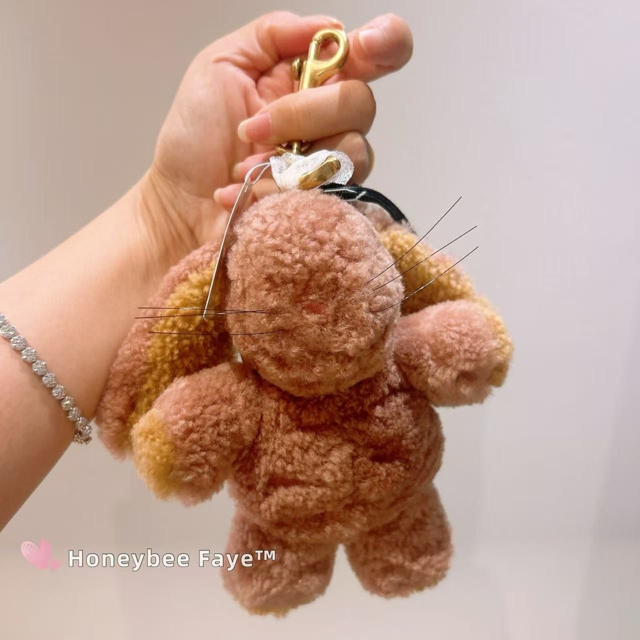 Coach Floppy Bag Charm In Shearling CCR21 Size ONE SIZE - 1 Thumbnail