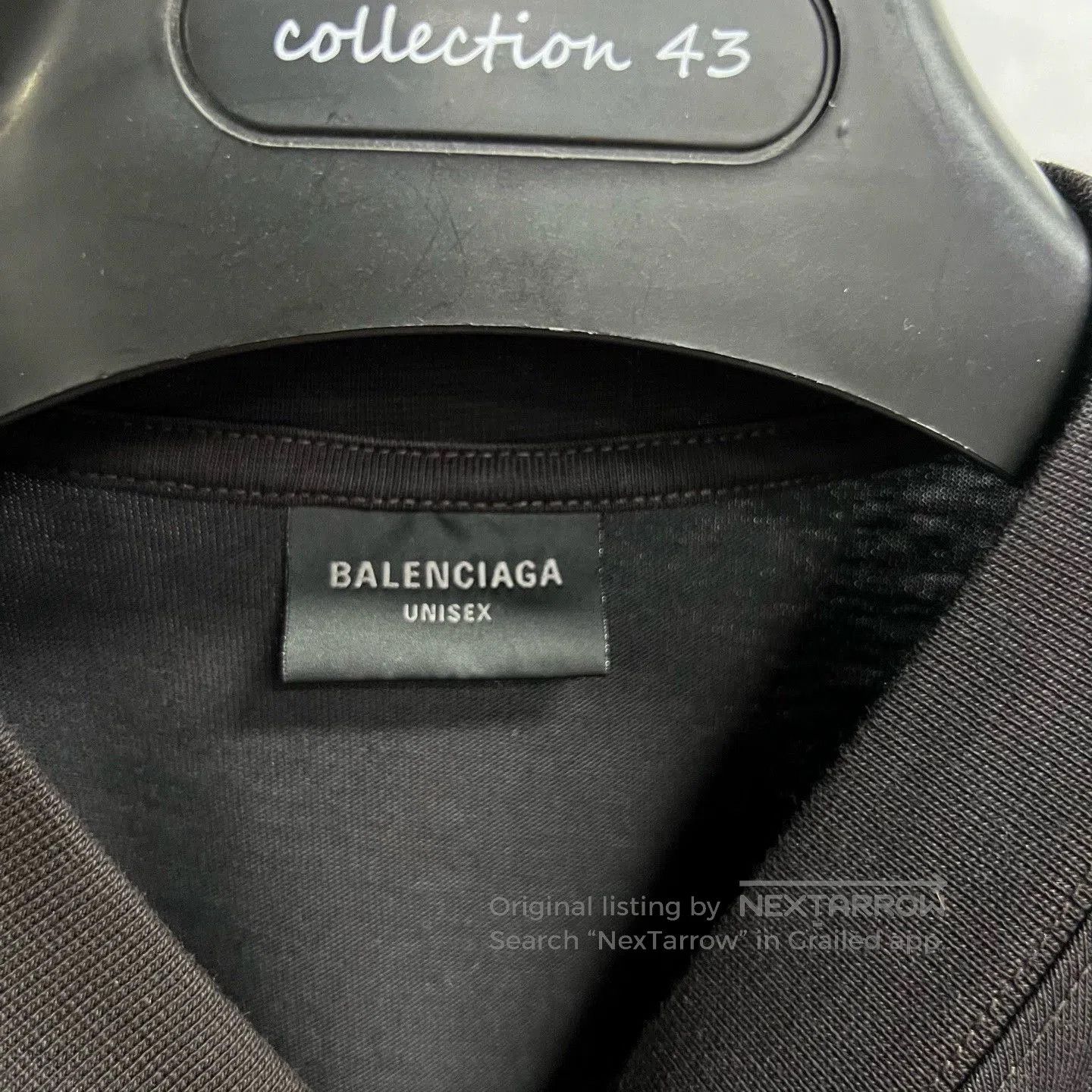 Balenciaga balenciaga black short sleeve t-shirt. Size US M / EU 48-50 / 2 - 2 Thumbnail