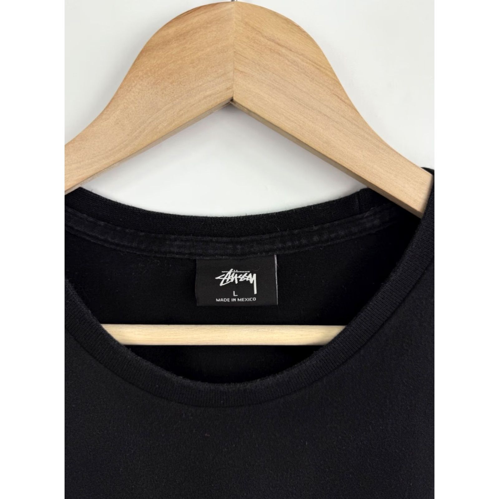 Vintage VINTAGE Stussy T-Shirt Mens L Black Retro Y2K Rare Hype 90s 00s Size US L / EU 52-54 / 3 - 5 Thumbnail