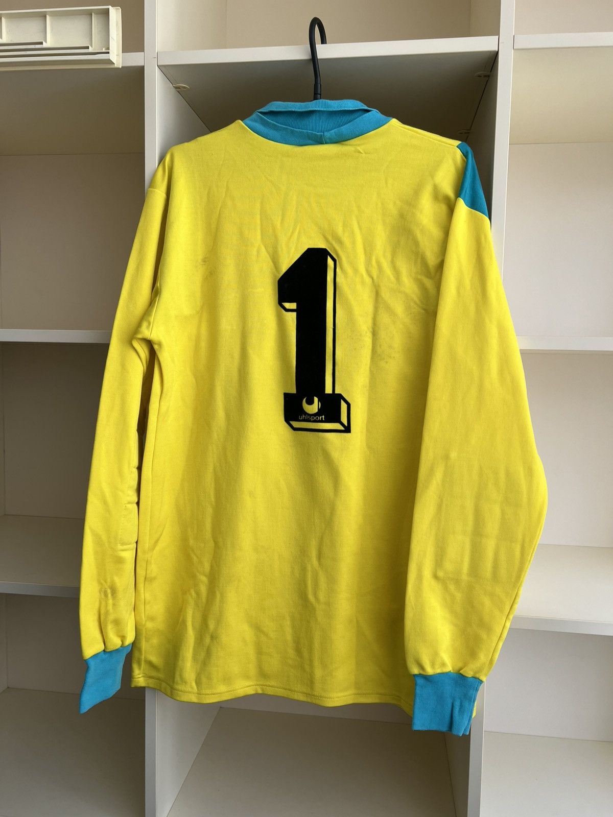 Vintage Vintage Uhlsport Goalkeeper Jersey 80s Made in West Germany Size US XL / EU 56 / 4 - 11 Thumbnail