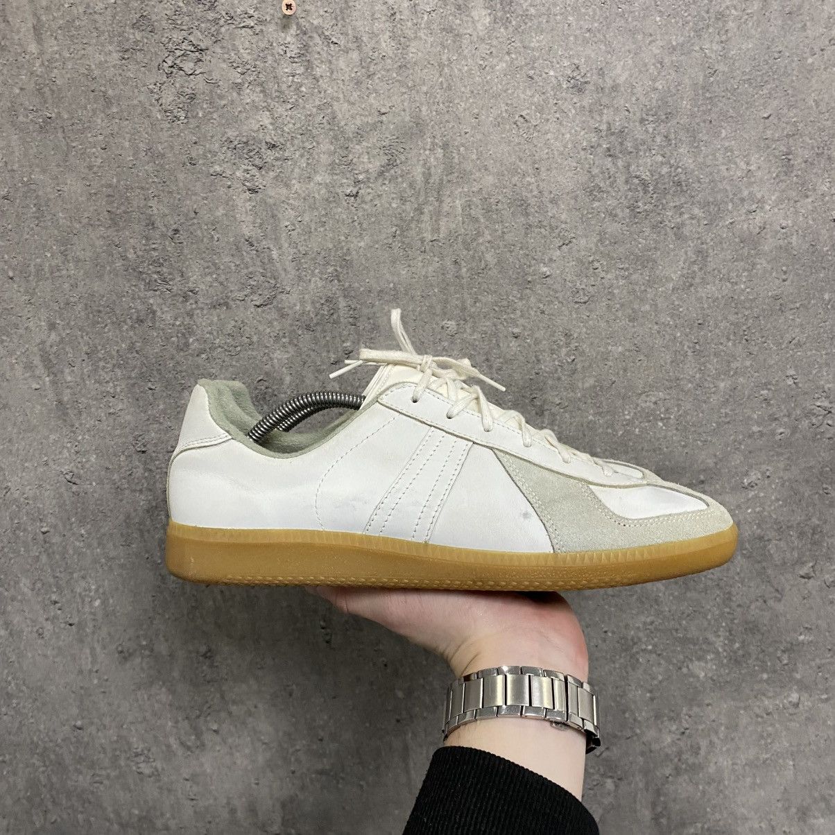 Other GAT BW-Sport 275 Army Trainer Leather Sneakers Margiela Type Size US 10.5 / EU 43-44 - 3 Thumbnail