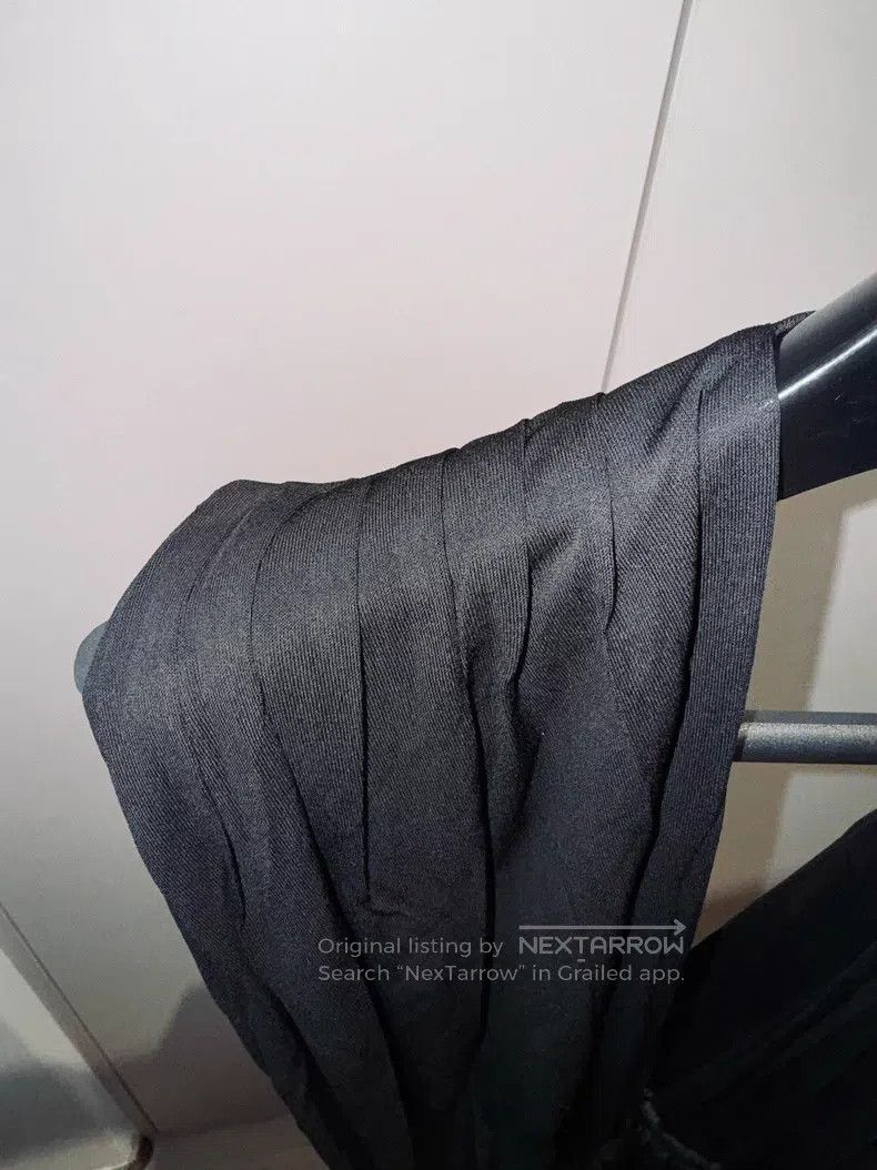 Saint Laurent Paris Saint Laurent Paris Deep V Backless Little Black Dress Size M / US 6-8 / IT 42-44 - 2 Thumbnail