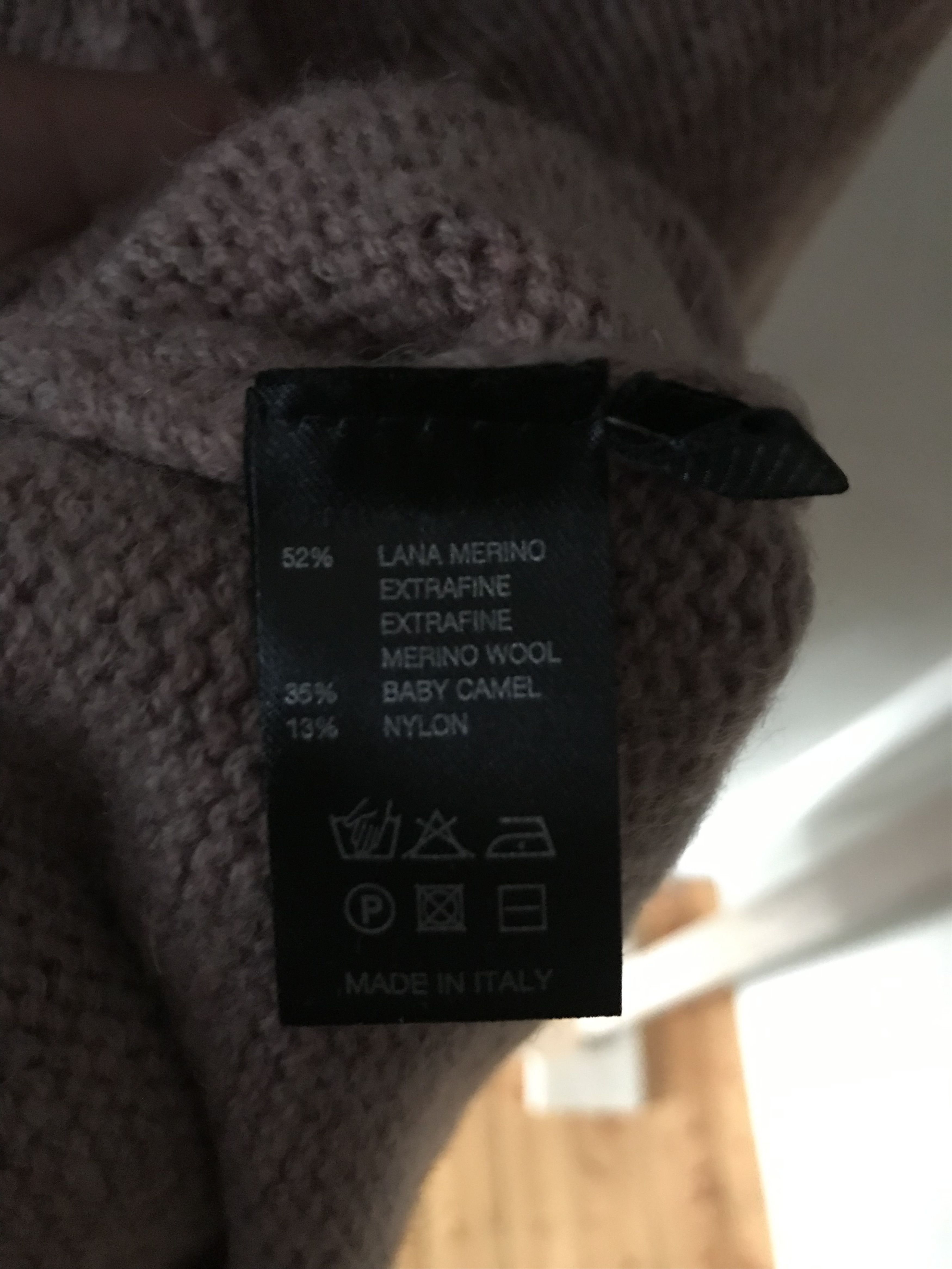 Roberto Collina Roberto Collina merino wool hooded sweater, pink/sand Size US L / EU 52-54 / 3 - 6 Thumbnail