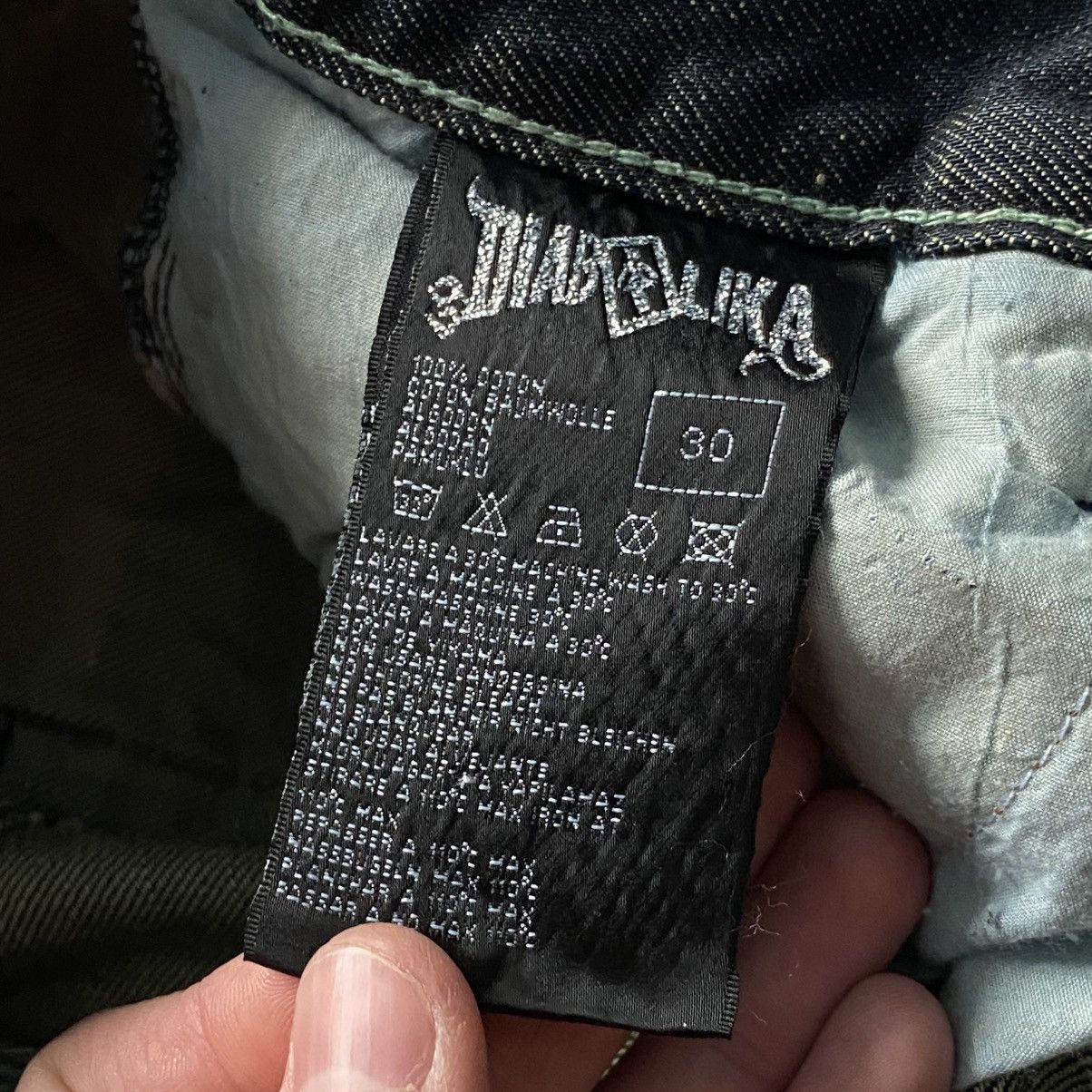20471120 Distressed If Six Was Nine Style Punk Jeans LGB Y2K Size 30" / US 8 / IT 44 - 11 Thumbnail