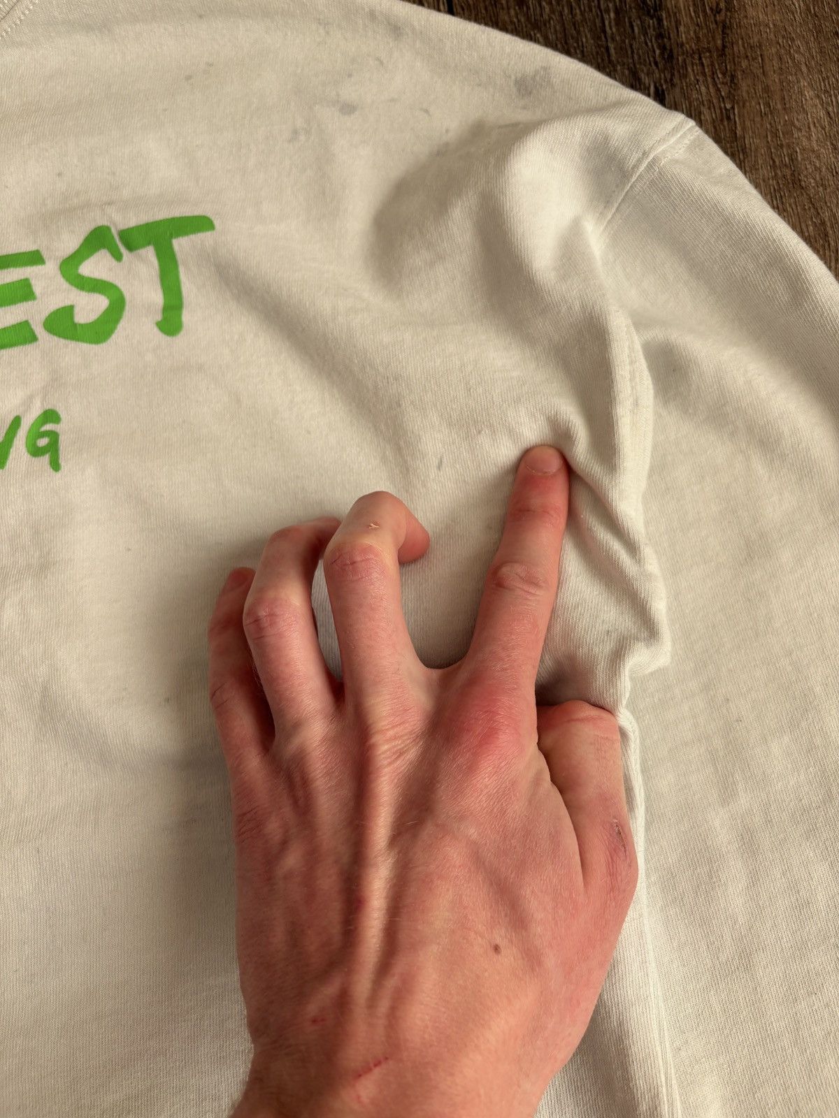 Rap Tees Kanye West Wayoming L/S 2018 Album Listening Long Sleeve Tee Size US M / EU 48-50 / 2 - 20 Thumbnail