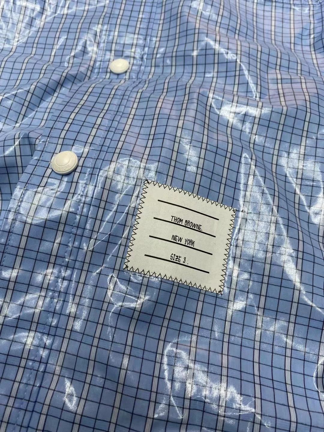 Thom Browne Thom Browne Checked Shirt Jacket 3 (New) Size US L / EU 52-54 / 3 - 3 Thumbnail