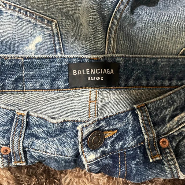 Balenciaga Balenciaga size XS Destroy baggy jeans Size US 26 / EU 42 - 4 Thumbnail