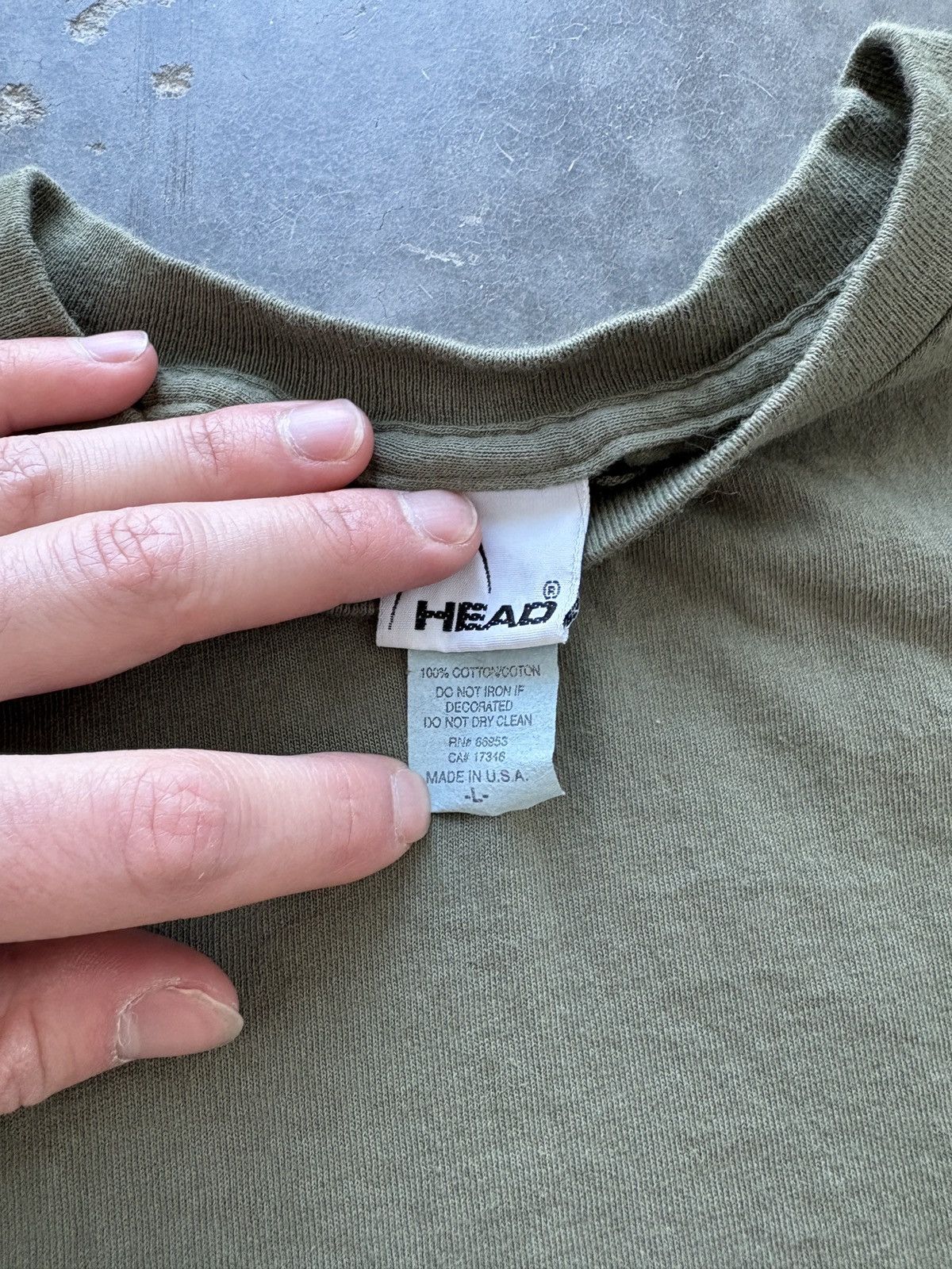Vintage Vintage 90s Head Nautical Exploration Graphic Tee Size US XL / EU 56 / 4 - 4 Thumbnail
