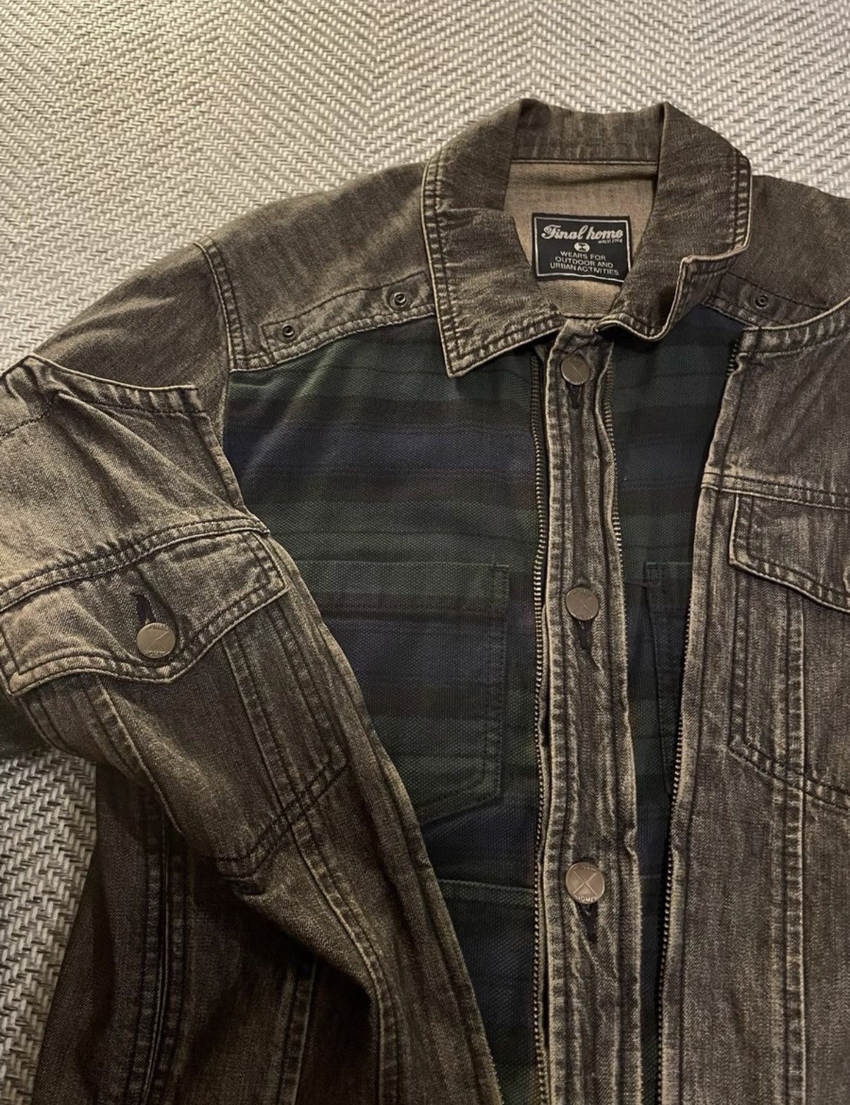 Final Home Final Home Deconstructed Denim Jacket K24 Size US M / EU 48-50 / 2 - 4 Thumbnail