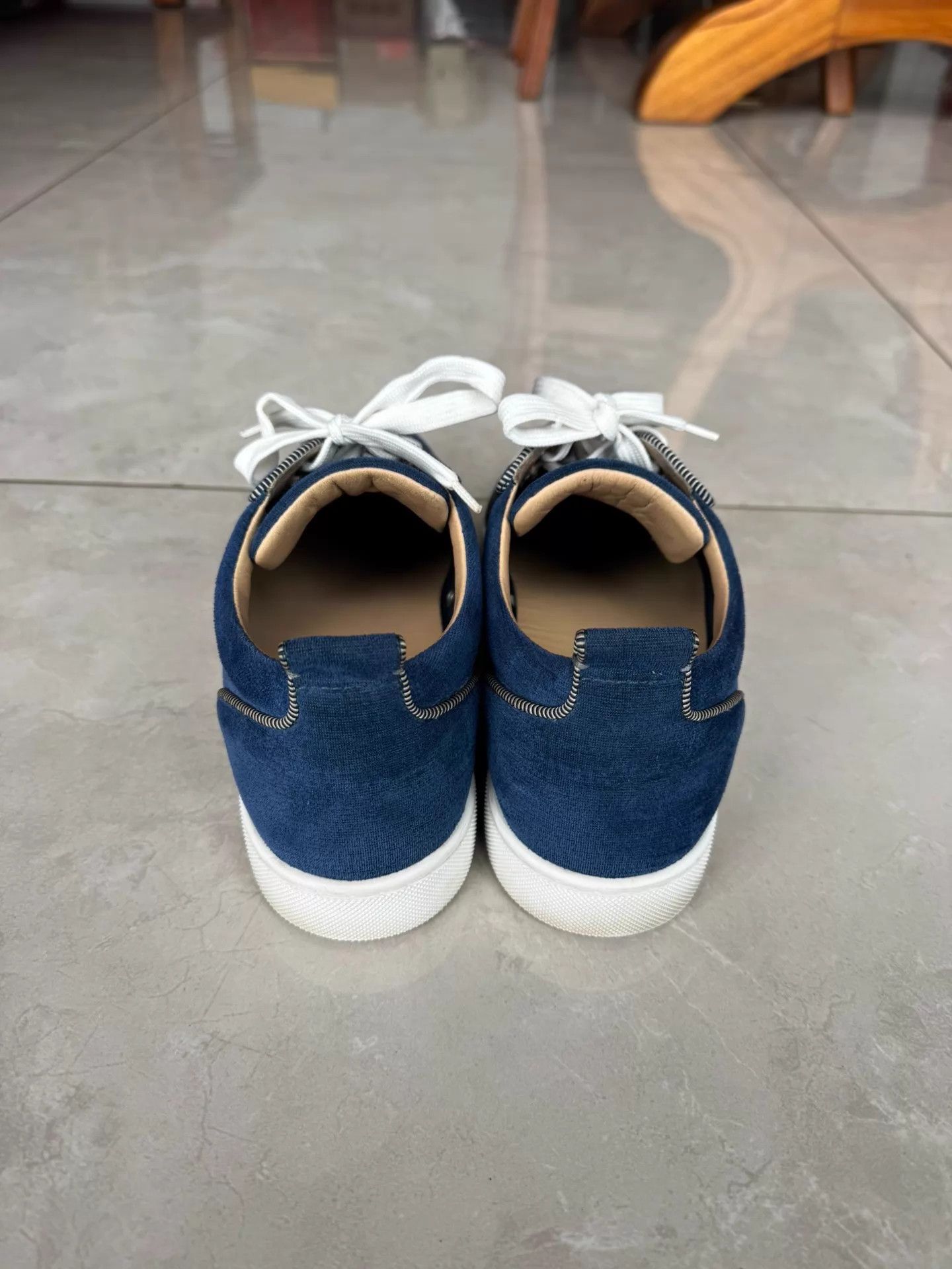 Christian Louboutin CL men's 42 skate shoes like new runs 1 big Size US 9 / EU 42 - 4 Thumbnail