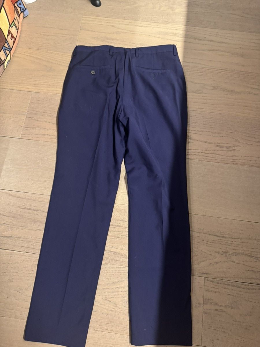 Jil Sander Navy formal tapered trousers 46 Size 36R - 6 Thumbnail