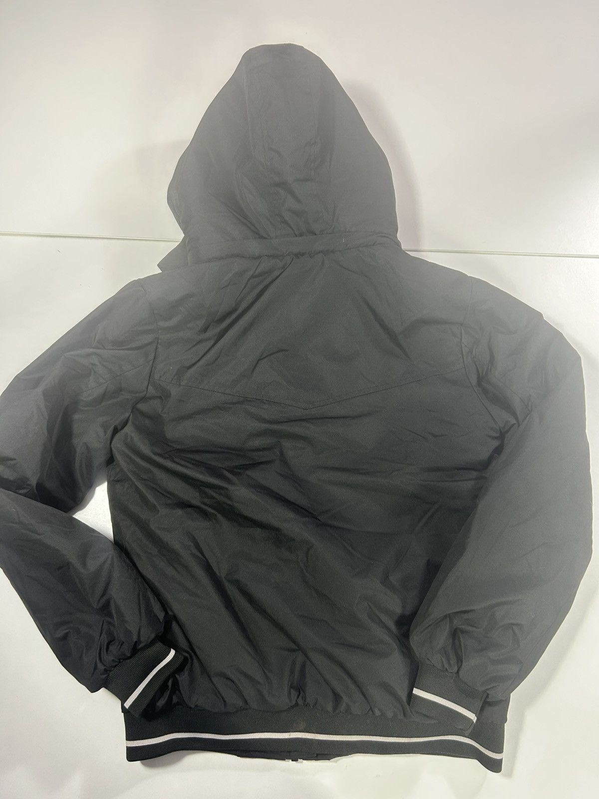 Errea MENS XS ERREA MK DONS BLACK HOODED FOOTBALL JACKET/COAT Size US XS / EU 42 / 0 - 5 Thumbnail