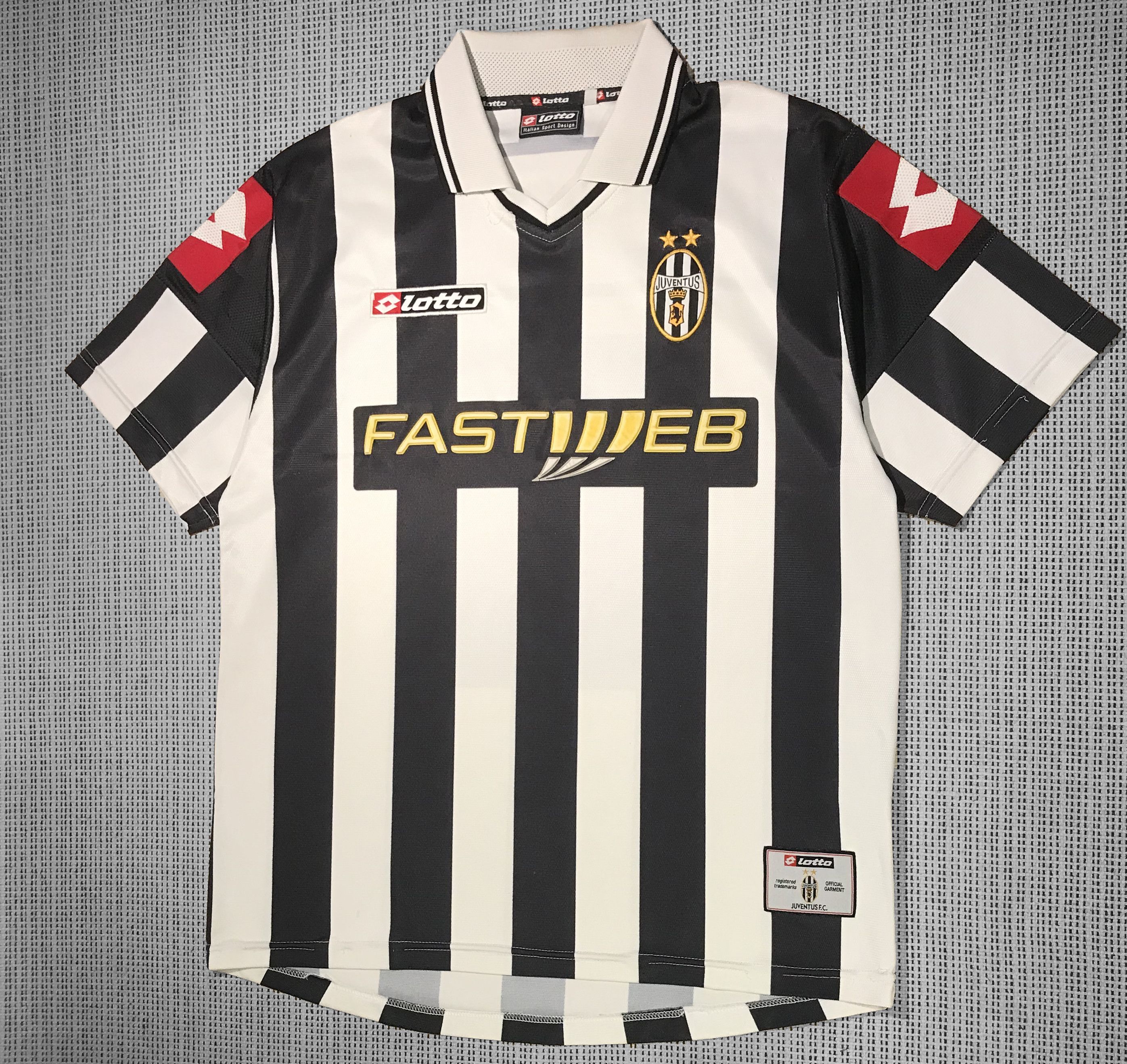 Lotto Juventus vintage soccer shirt 01'/02' (L)