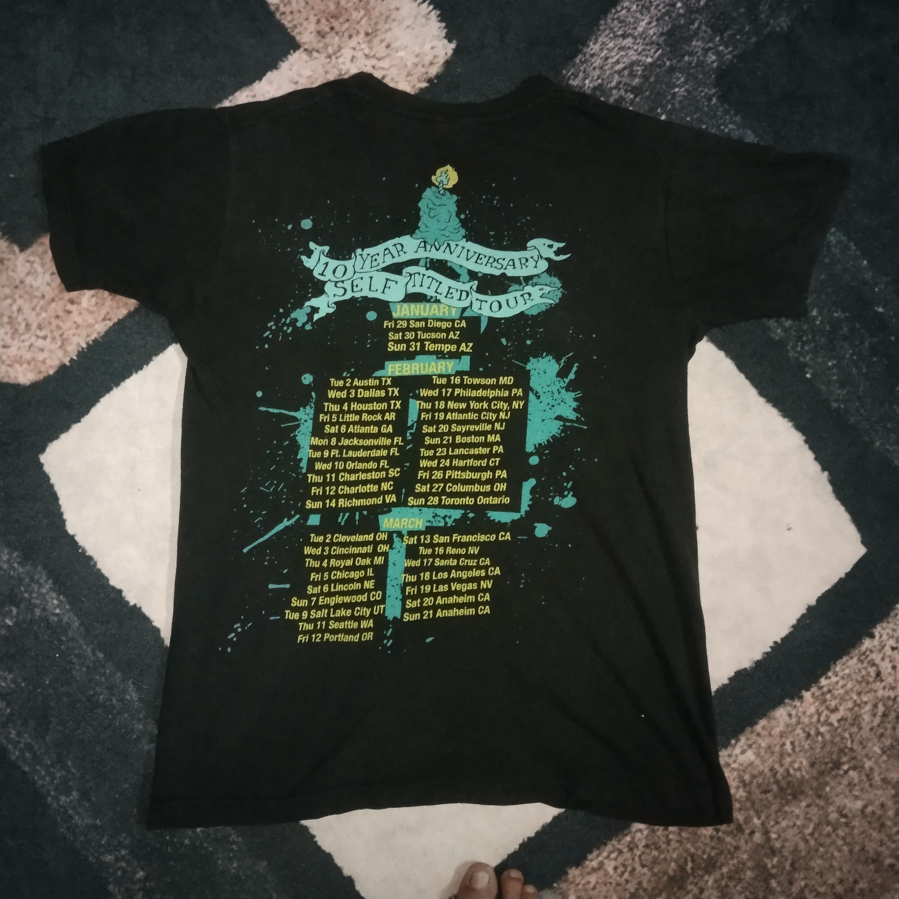 Band Tees × Tultex New Found Glory 10th Anniversary Tee Size US M / EU 48-50 / 2 - 5 Thumbnail