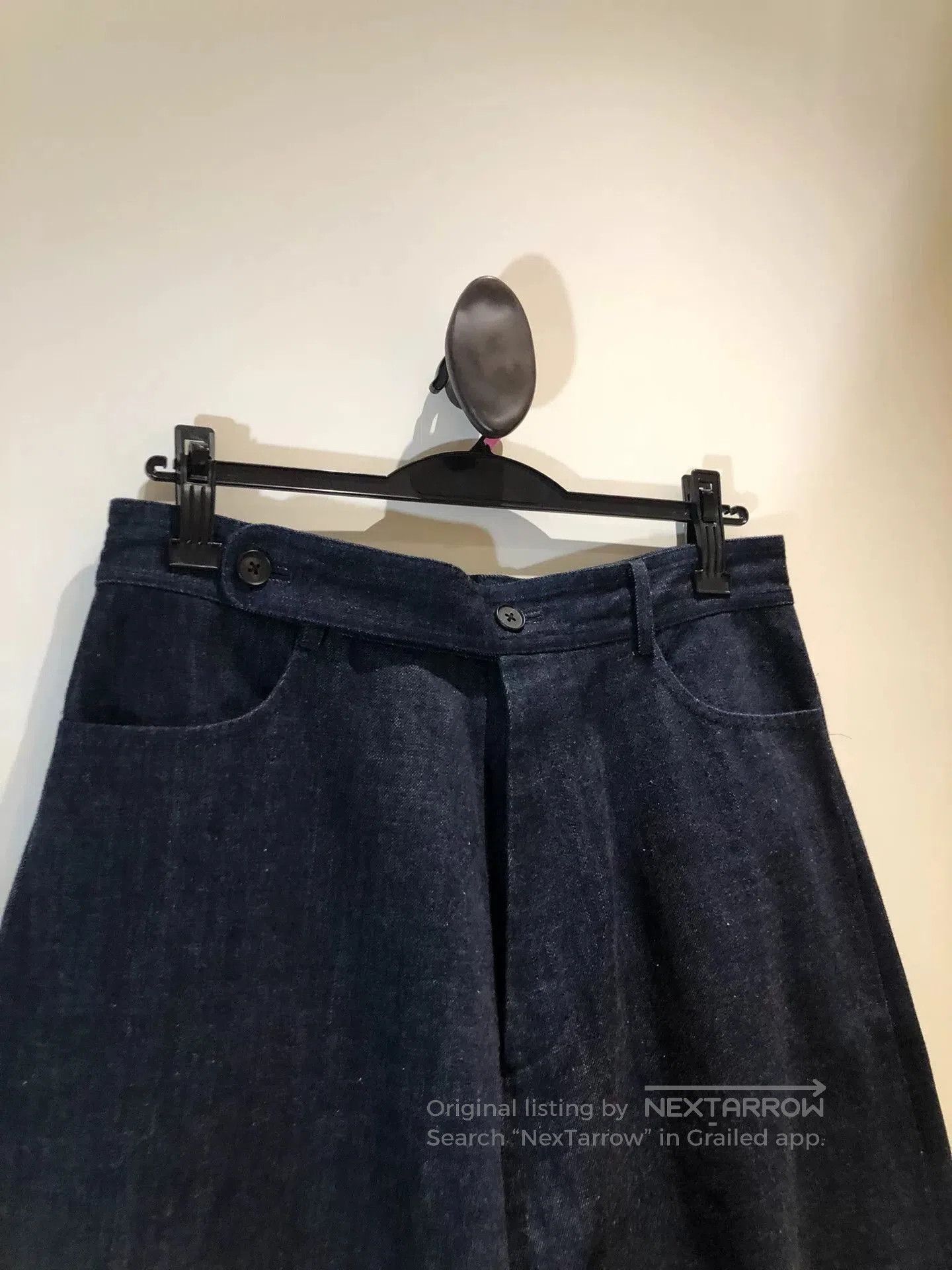 Jan Jan Van Essche O PROJECT Wide Leg Raw Denim. Size US 34 / EU 50 - 3 Thumbnail
