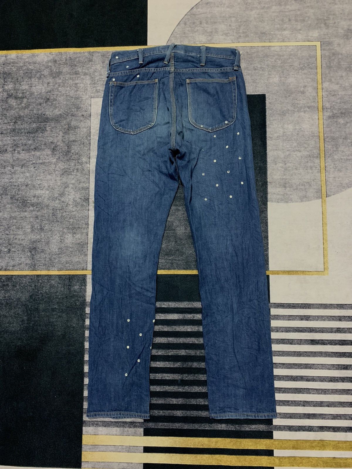Hysteric Glamour R.NEWBOLD IFSIXWASNINE DENIM PANTS Size US 30 / EU 46 - 3 Thumbnail