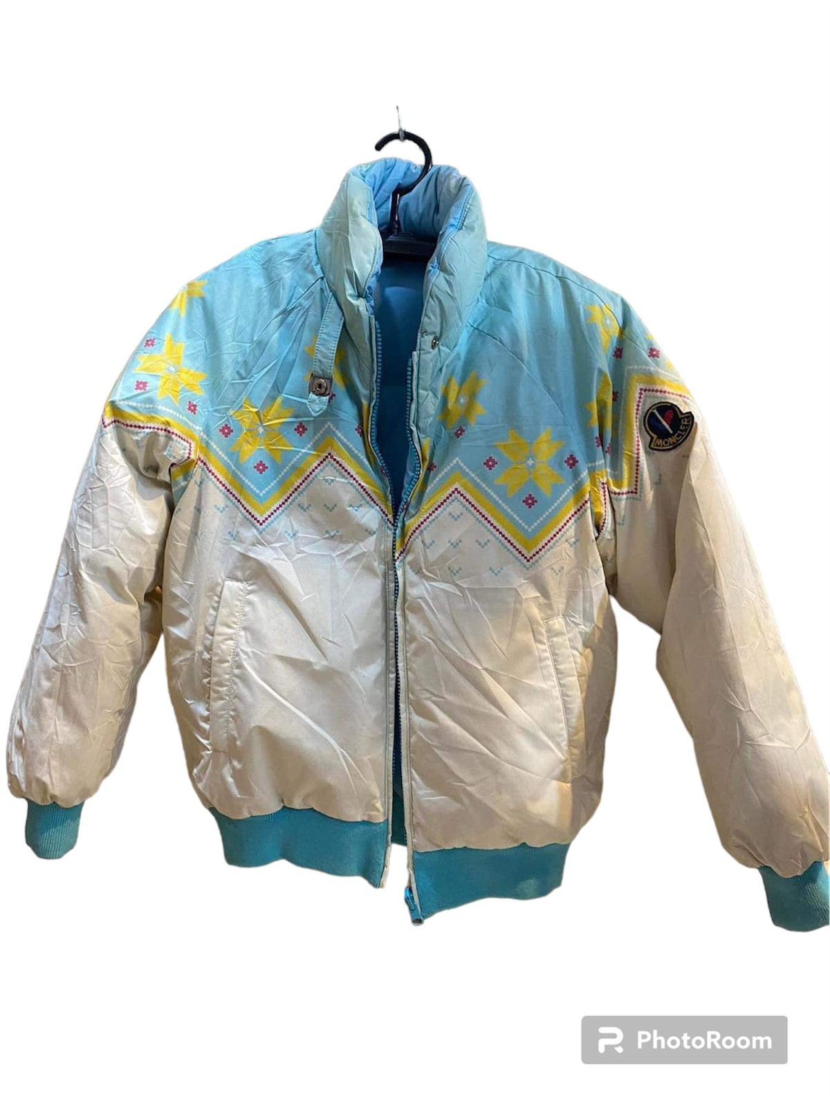 Moncler × Vintage Vintage Reversable Moncler jacket Navajo Design Size US S / EU 44-46 / 1 - 1 Thumbnail