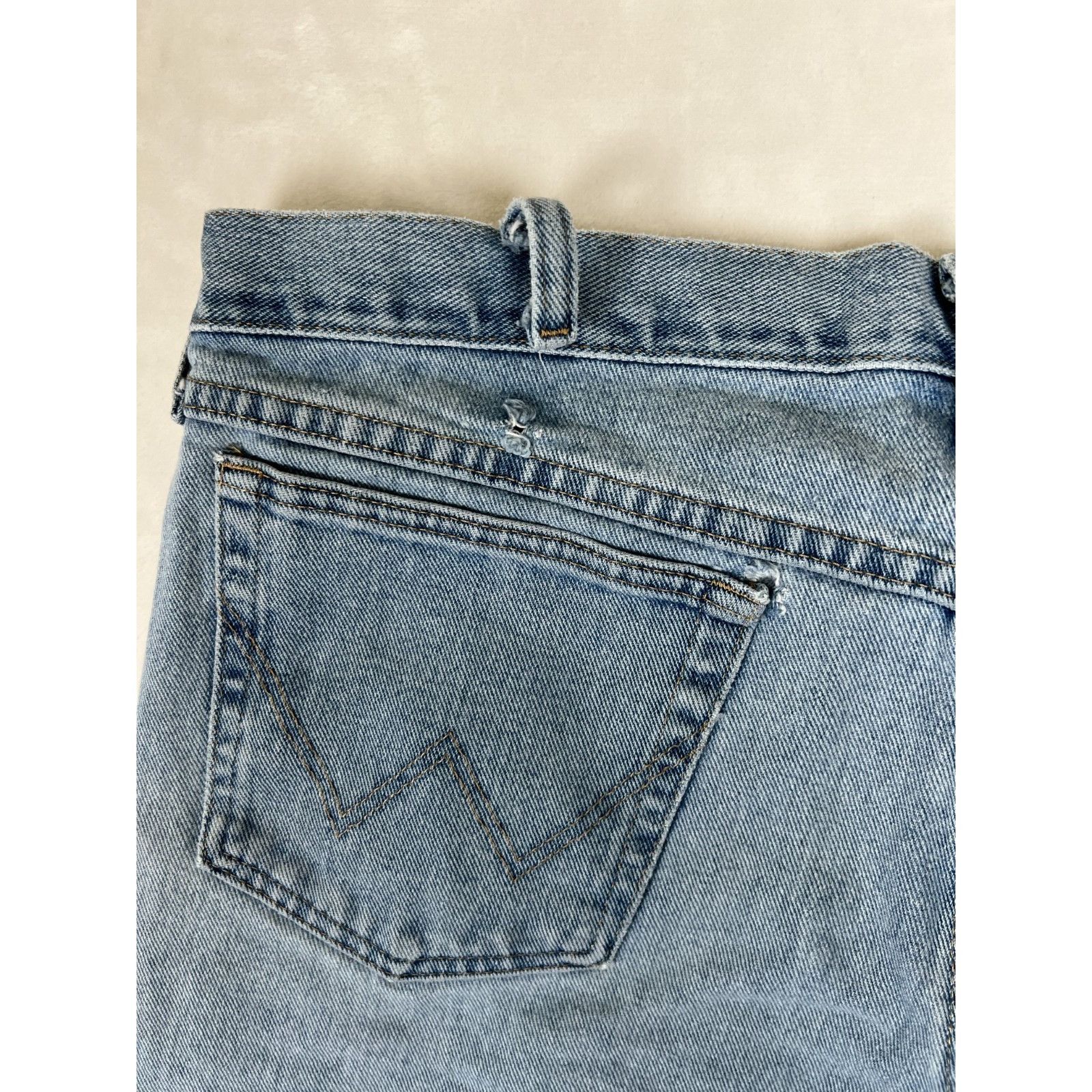 Wrangler Wrangler Men's Jeans Size 38x30 Straight Fit Blue Cotton Size US 38 / EU 54 - 10 Thumbnail