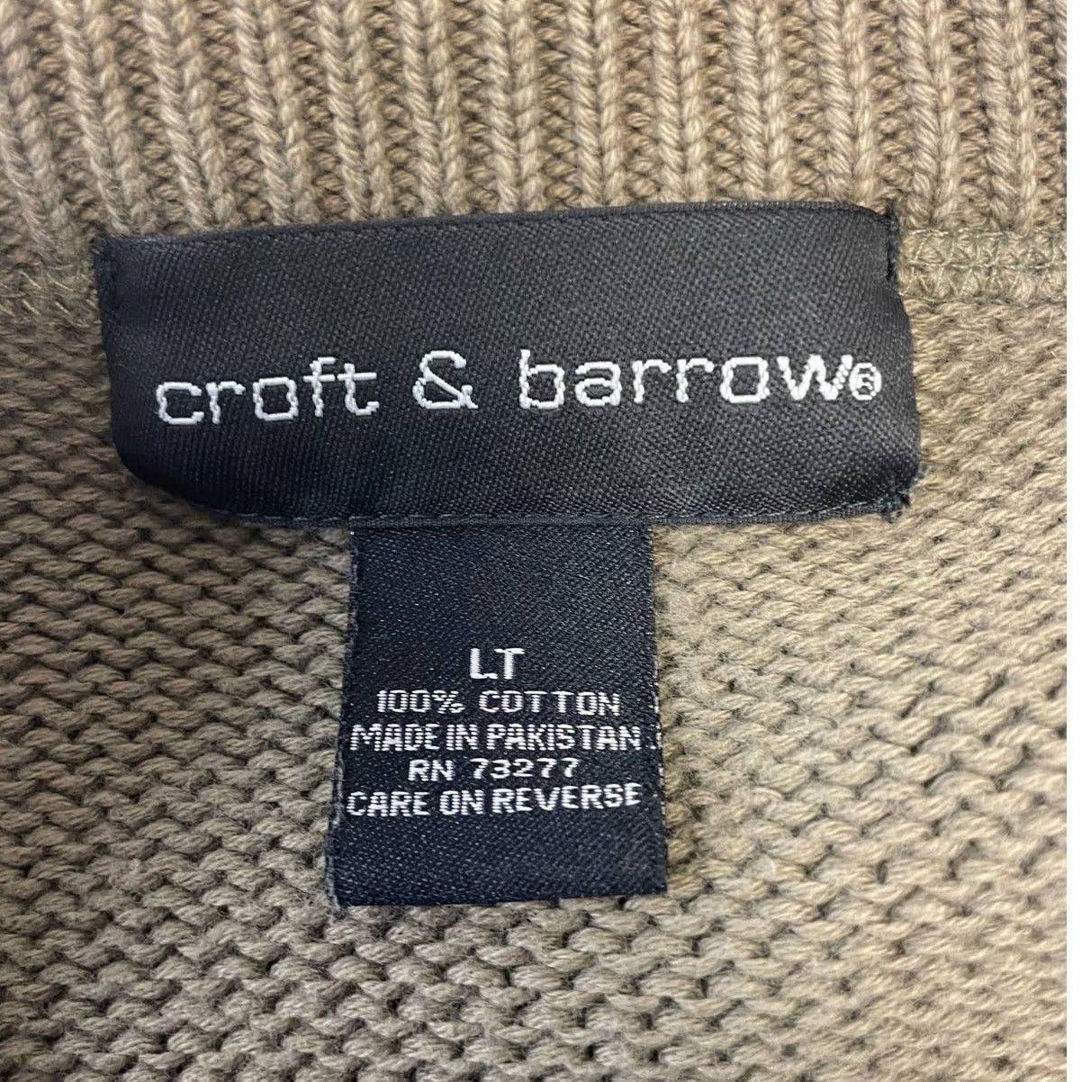 Croft & Barrow Croft & Barrow Mens Large Tall Long Sleeve Pullover Sweater Size US L / EU 52-54 / 3 - 6 Thumbnail