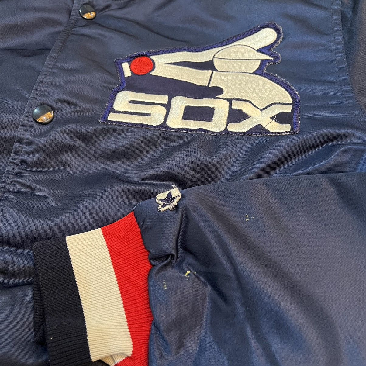 Starter Chicago White Sox vintage starter varsity jacket Size US M / EU 48-50 / 2 - 4 Thumbnail