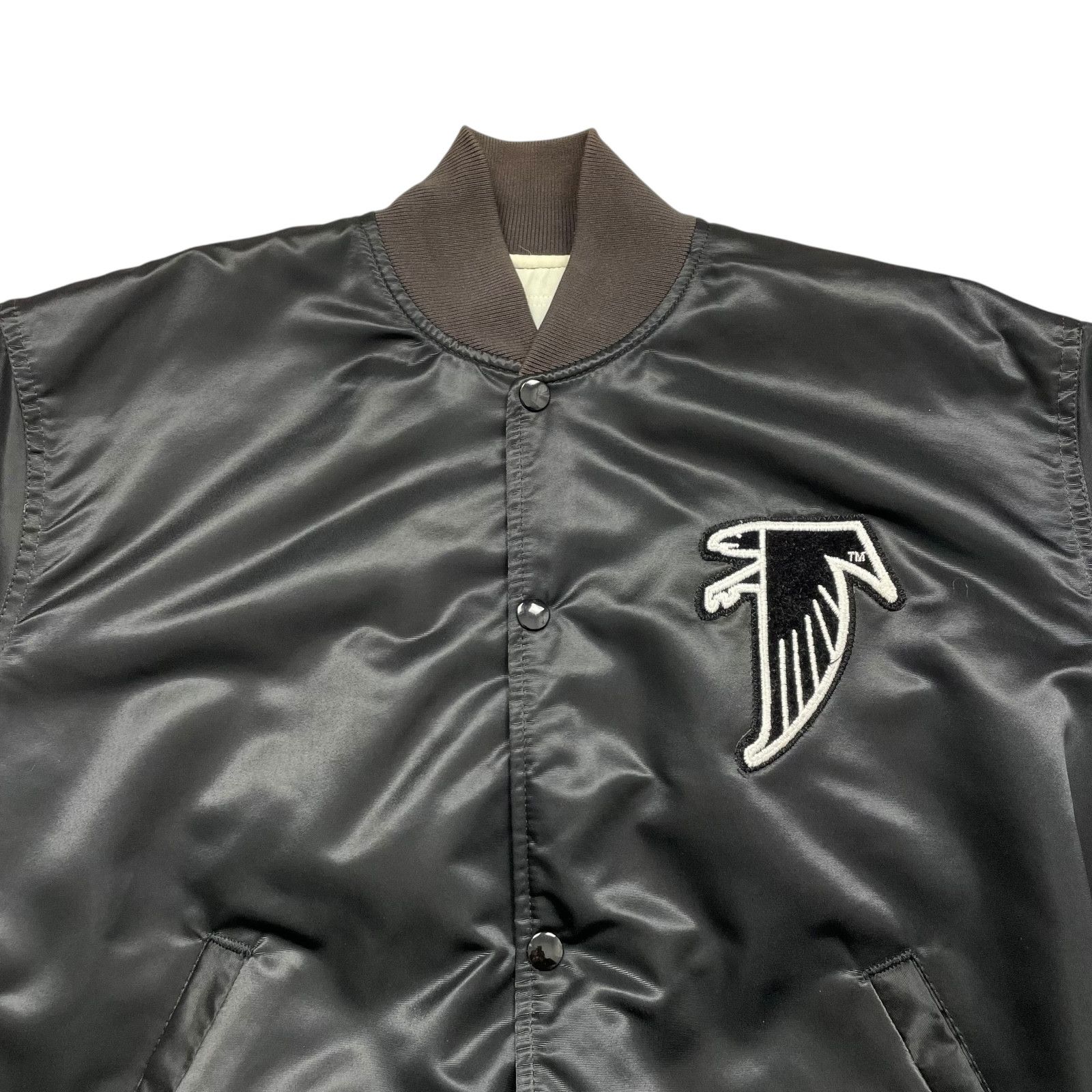 NFL VTG 90s ATLANTA FALCONS STARTER SATIN JACKET SIZE L Size US L / EU 52-54 / 3 - 4 Thumbnail