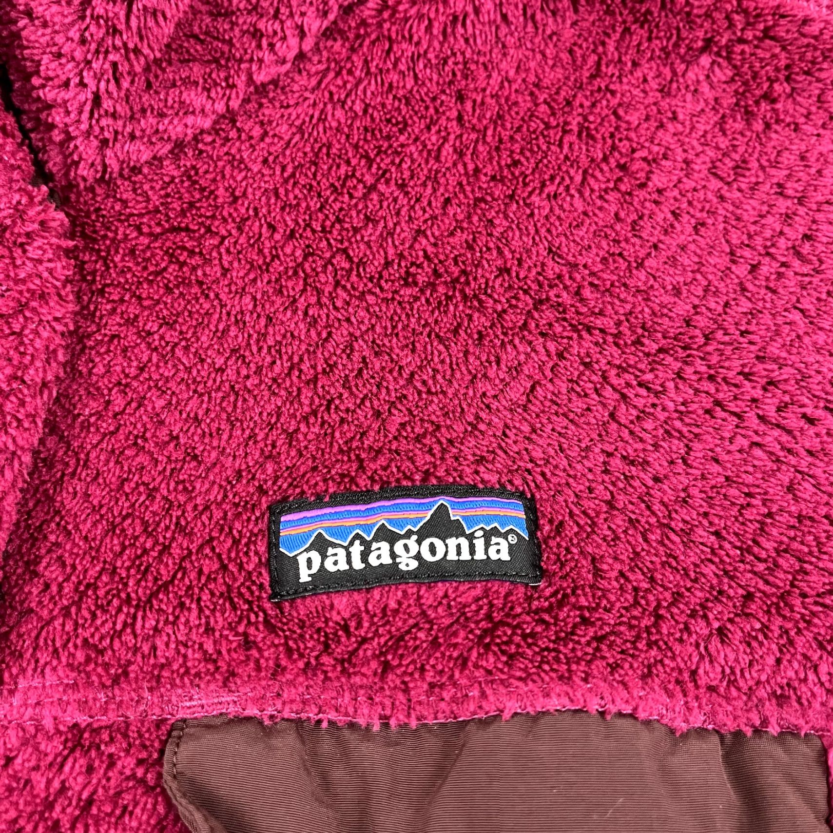 Patagonia PATAGONIA Jacket Womens Small Retool Snap T Fleece Pullover Hike Berry Red 25442 Size S / US 4 / IT 40 - 2 Thumbnail