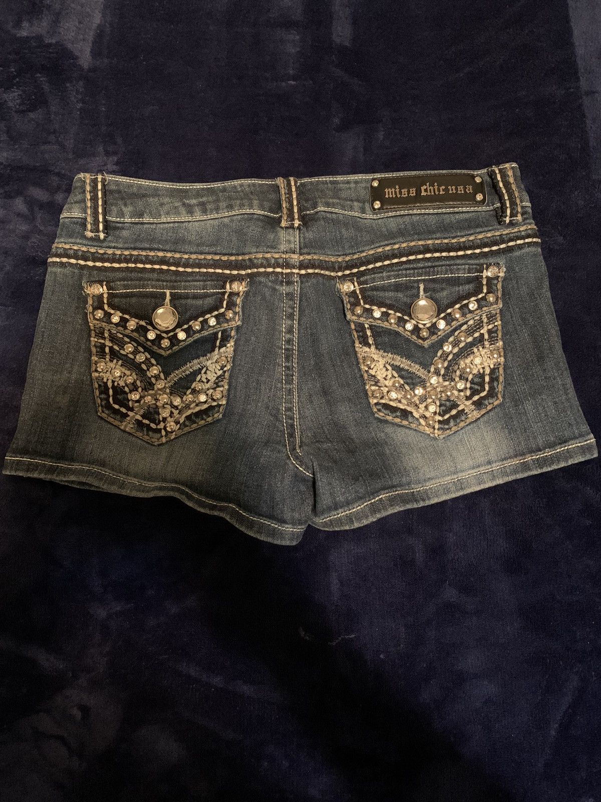 Vintage Miss Chic Mini Skirt Y2K Streetwear Vintage Thrift Fashion 0 Size 30" / US 8 / IT 44 - 8 Thumbnail