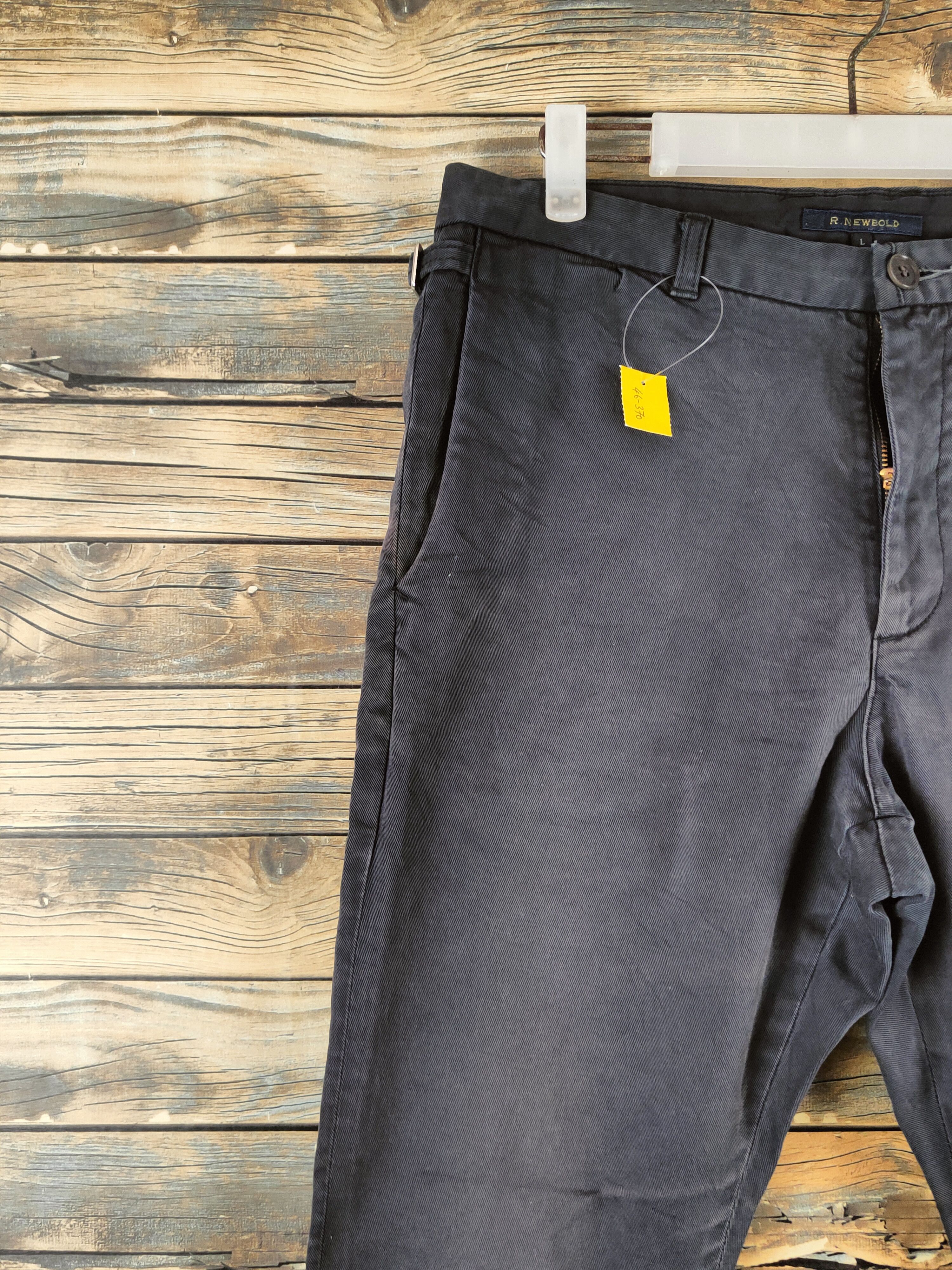 R.Newbold DL R.Newbold Dark Blue Multipocket Casual Pants #46-370 Size US 32 / EU 48 - 3 Thumbnail