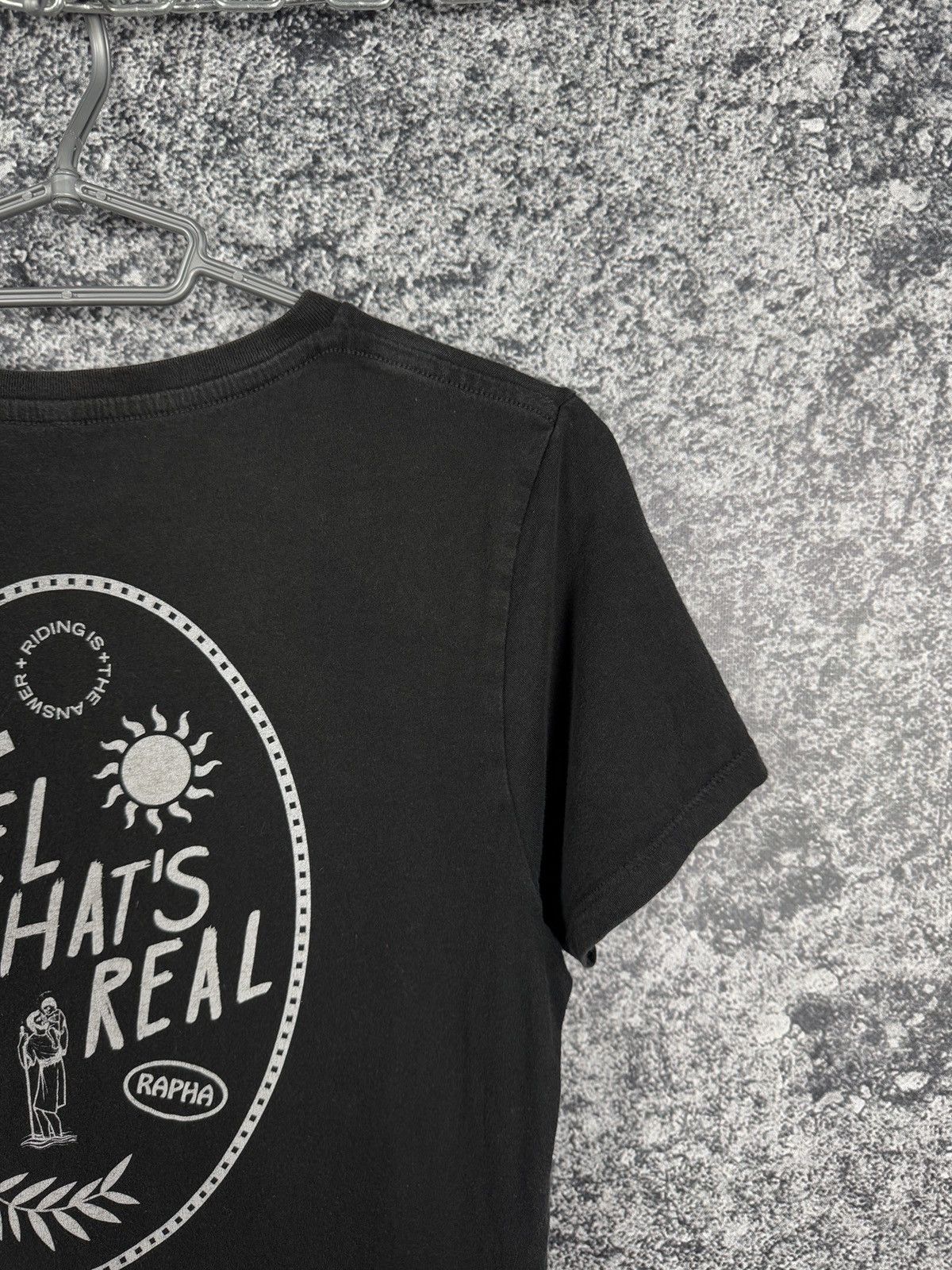 Rapha Rapha Cycling Cotton T-Shirt Feel What's Real Bike Size S Size US S / EU 44-46 / 1 - 10 Thumbnail