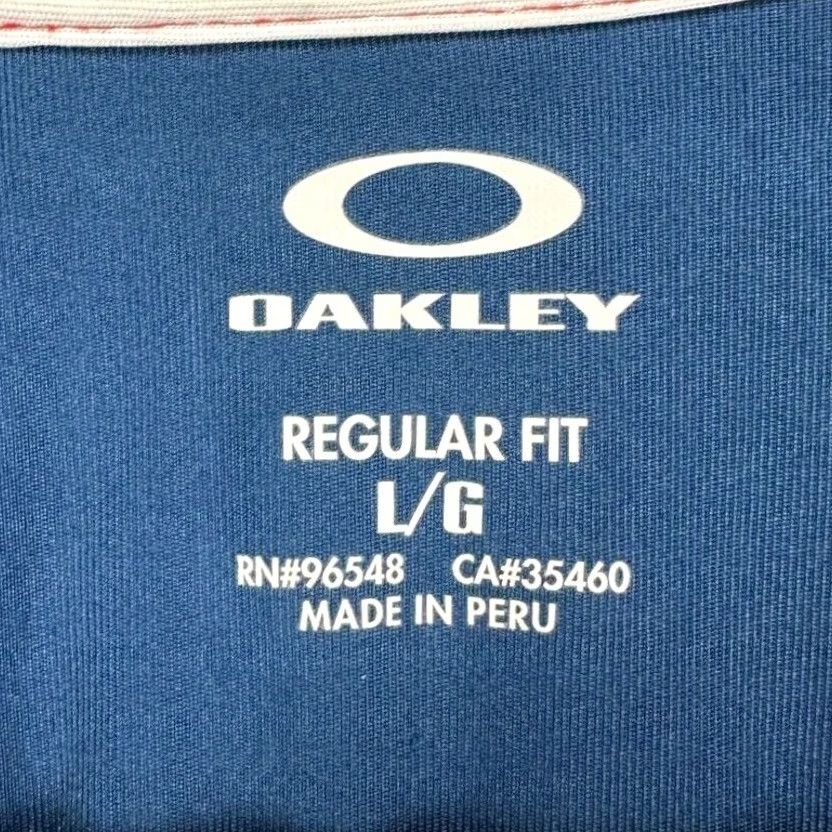 Oakley Oakley Golf Shirt Adult Large Blue Regular Fit Short Sleeve Mens Size US L / EU 52-54 / 3 - 3 Thumbnail