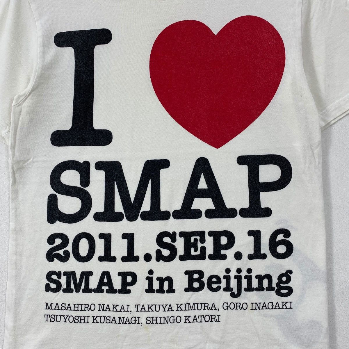 Band Tees × Japanese Brand SMAP BEIJING CONCERT Tour Takuya Kimura Band Tee Shirt Size S / US 4 / IT 40 - 2 Thumbnail