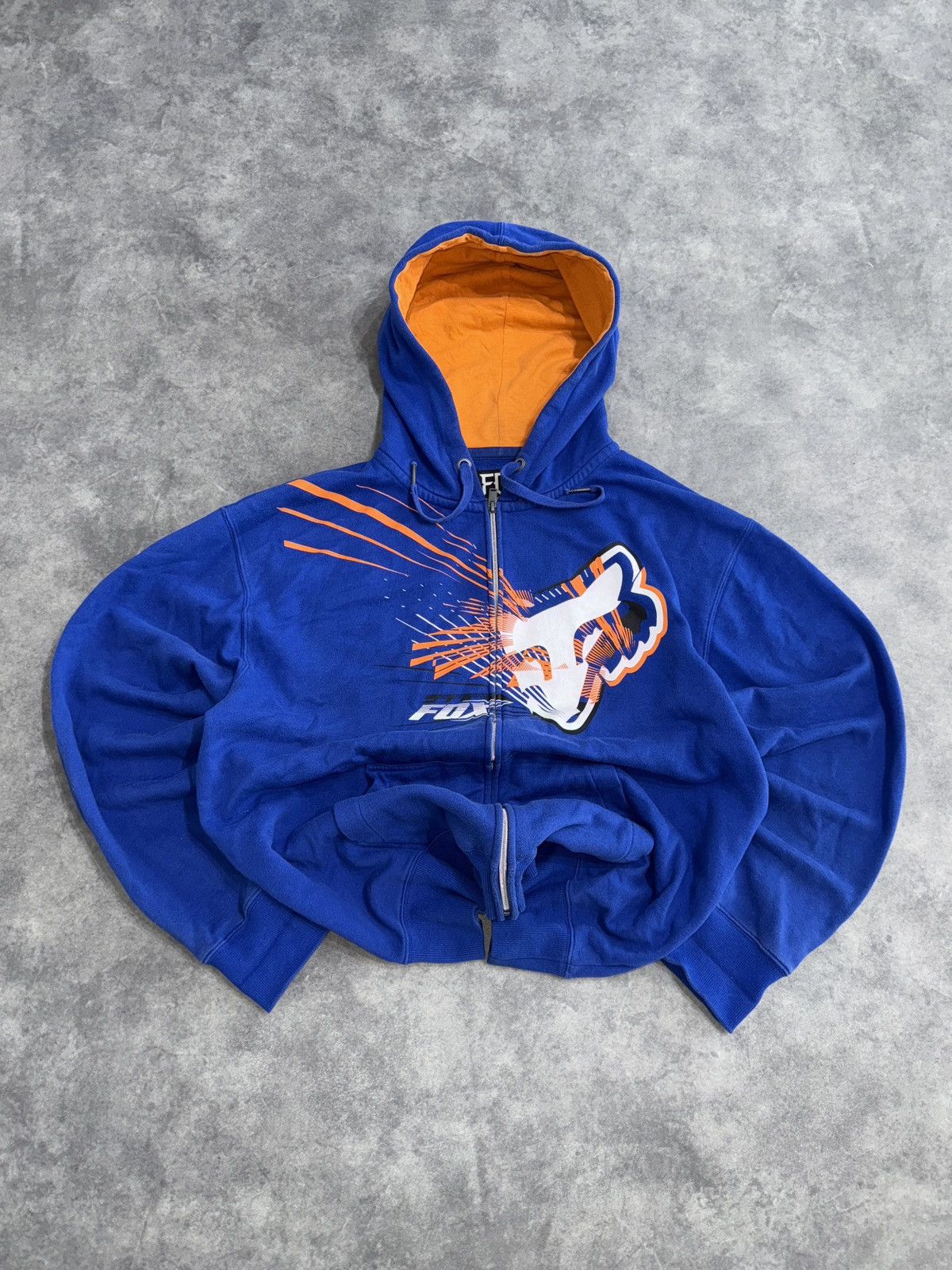 Fox Racing Zip up fox racing streetwear nascar skate boxy affliction Size US XL / EU 56 / 4 - 2 Thumbnail