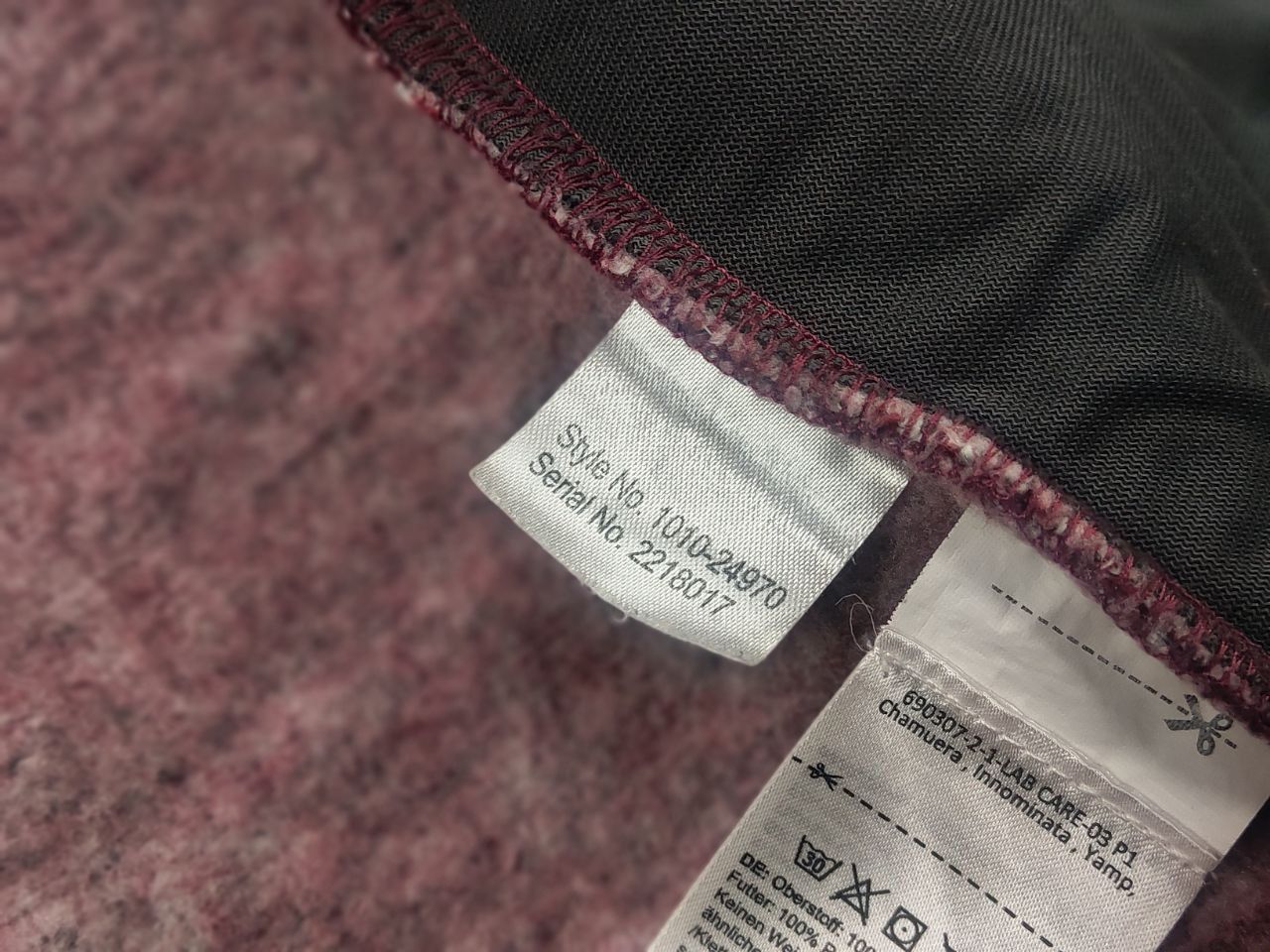 Mammut Mammut Chamuera ML Titanium thermo Fleece Zip Red Jacket Size M / US 6-8 / IT 42-44 - 21 Thumbnail