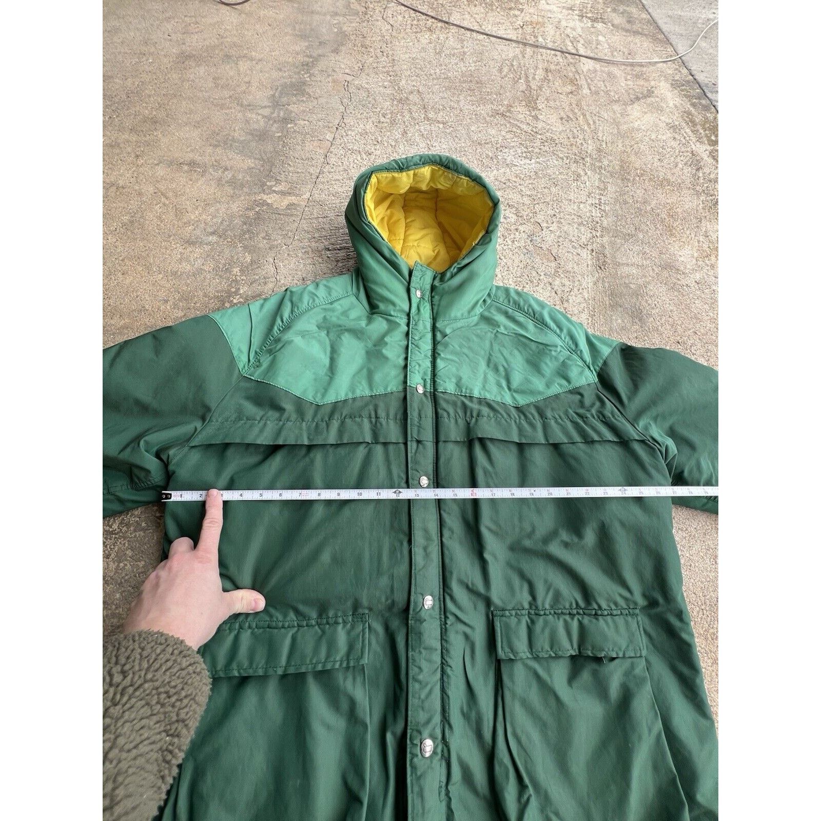 Woolrich Woolen Mills Vintage Woolrich Parka Green Heavy Green Jacket XL Used Size US XL / EU 56 / 4 - 23 Thumbnail
