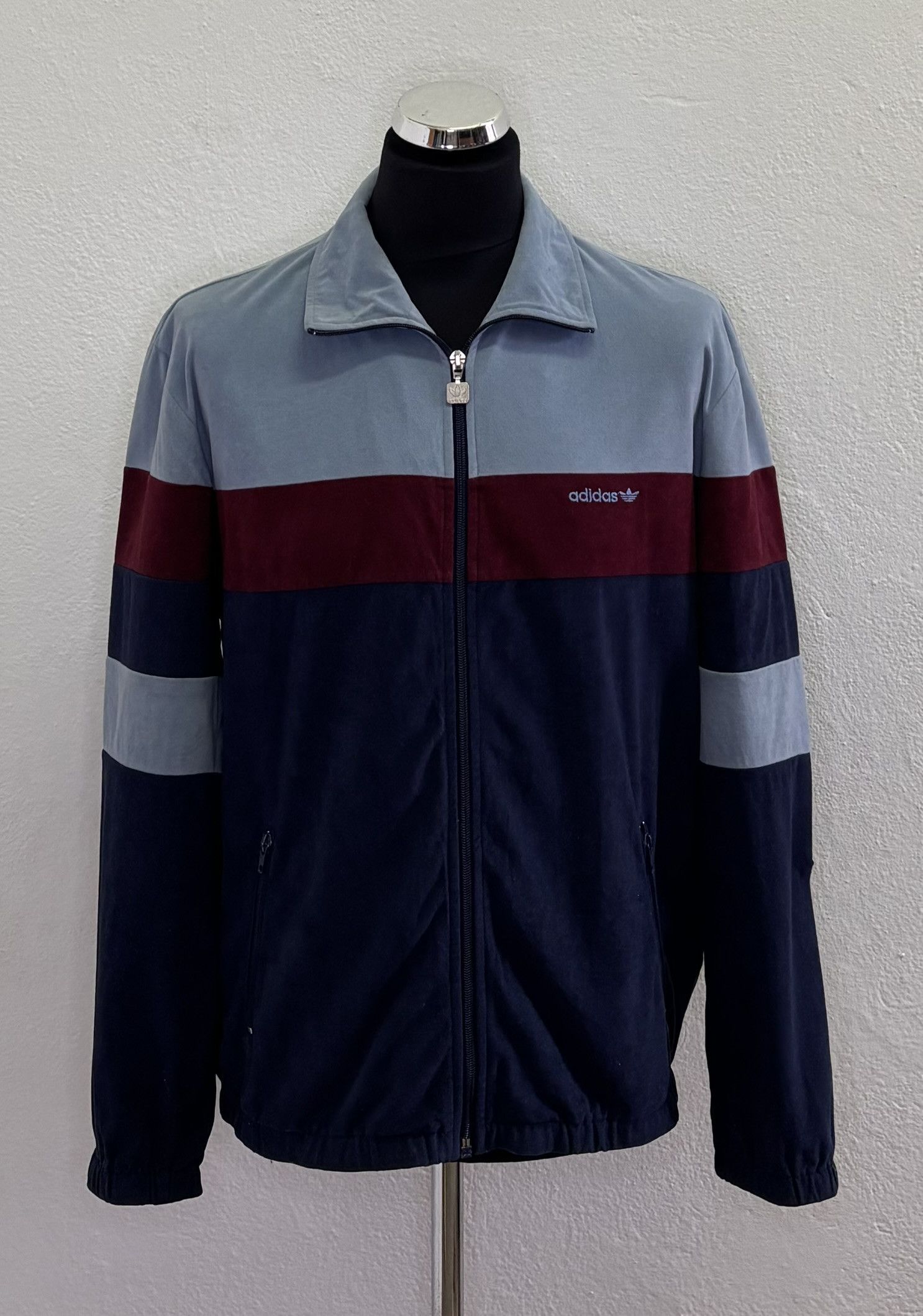Adidas Adidas Originals 90s zip sweatshirt Made in West Germany Size US L / EU 52-54 / 3 - 1 Thumbnail