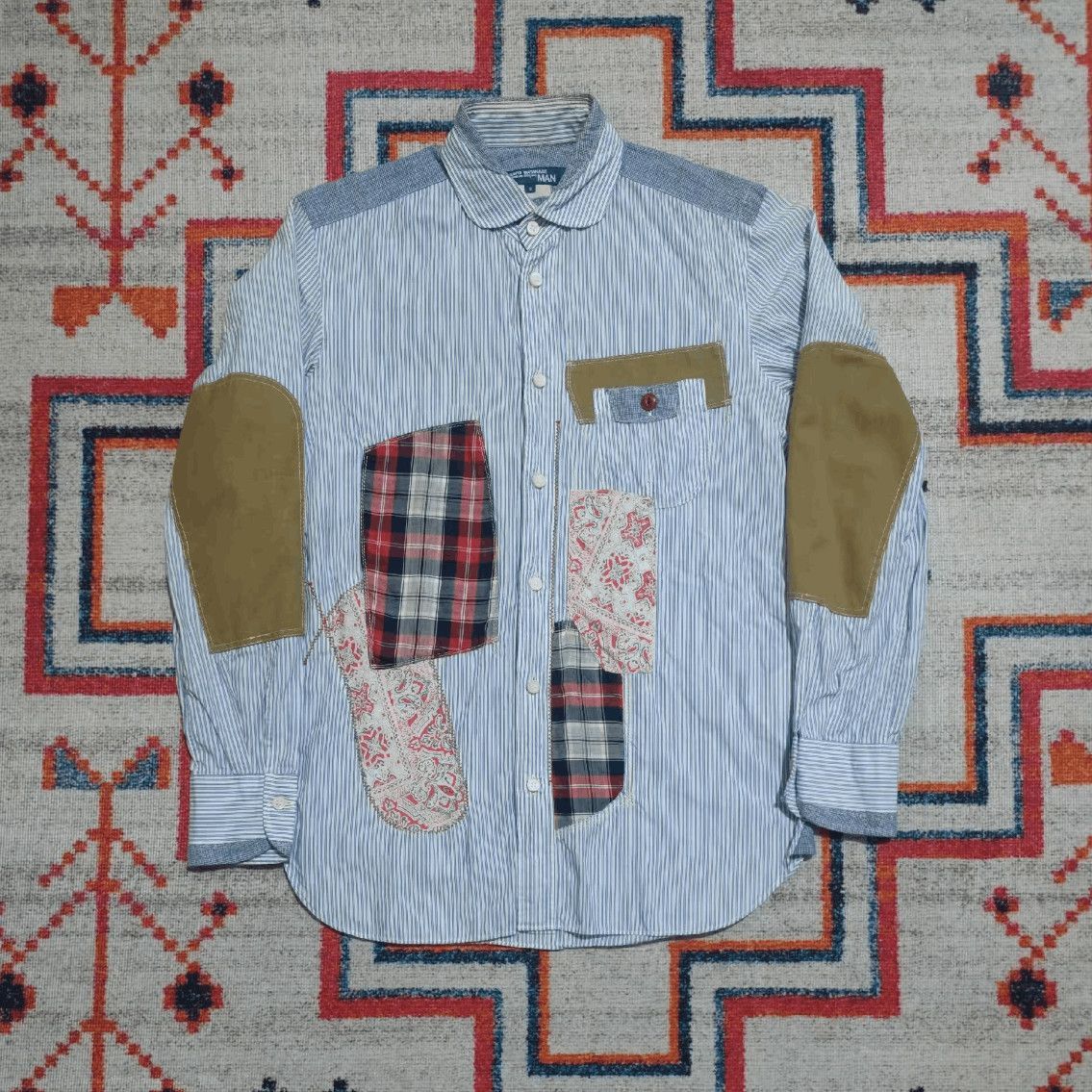 Junya Watanabe Junya Watanabe Patches Shirts-2508 Size US S / EU 44-46 / 1 - 1 Thumbnail