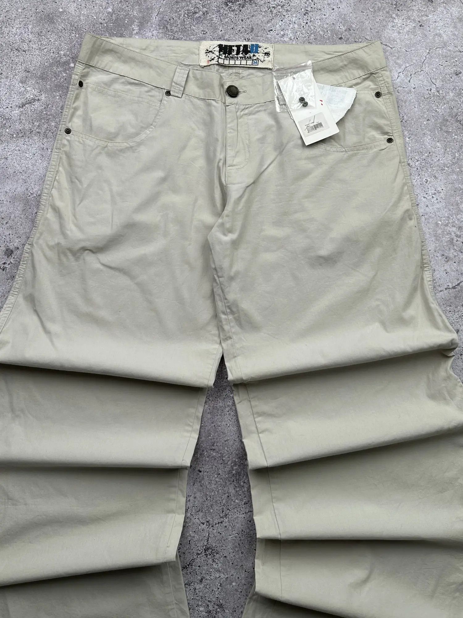Japanese Brand Vintage Wide Pants C545(V608) Size US 34 / EU 50 - 3 Thumbnail
