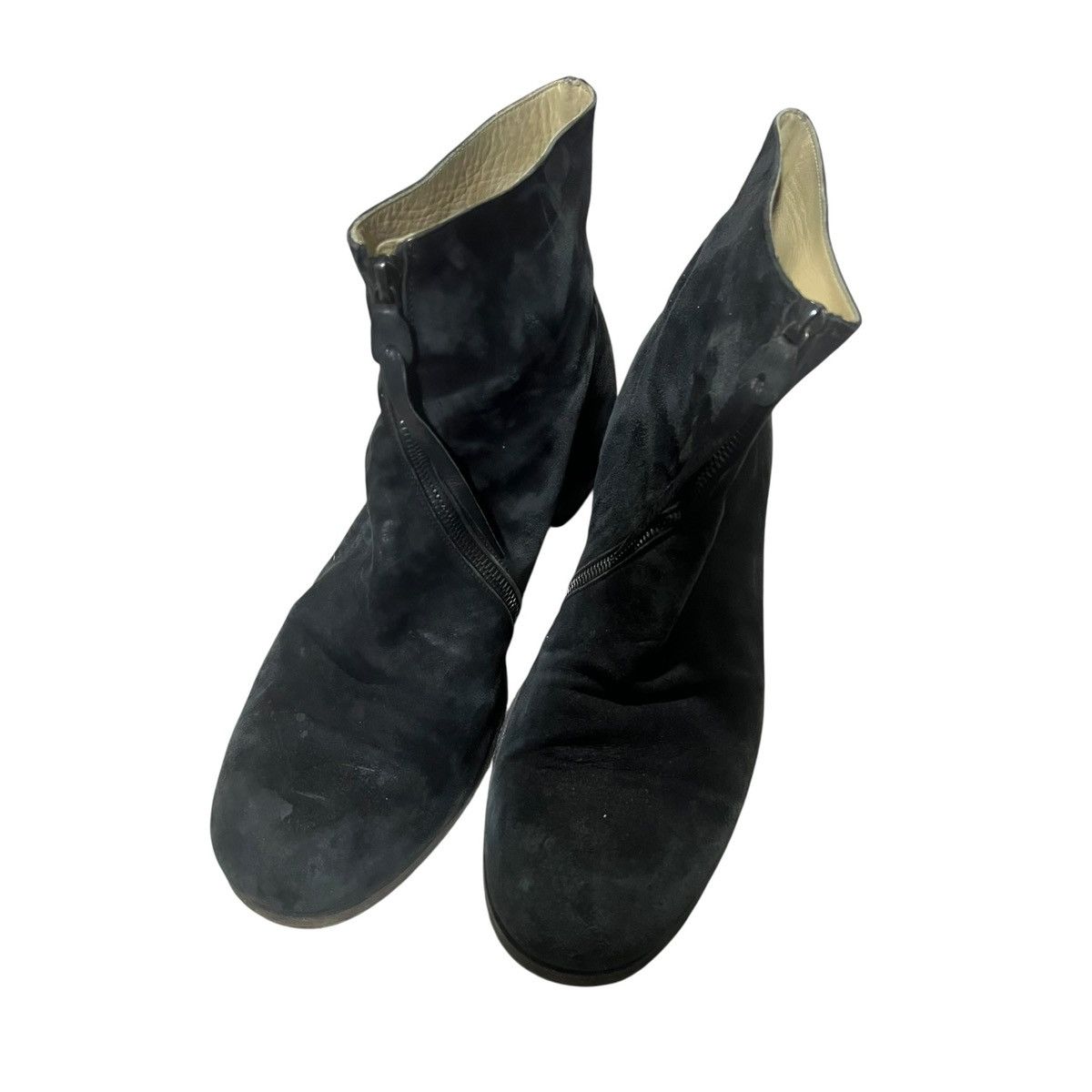 Ma+ Ma+ spiral zip suede boots Size US 10.5 / EU 43-44 - 2 Thumbnail