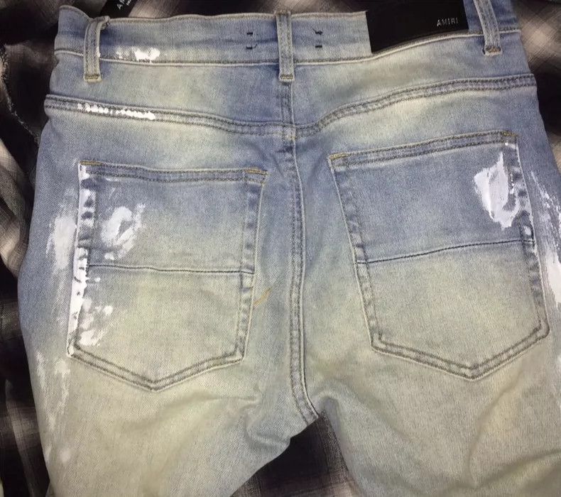 Amiri Amiri blue diamond jeans Size US 30 / EU 46 - 5 Thumbnail