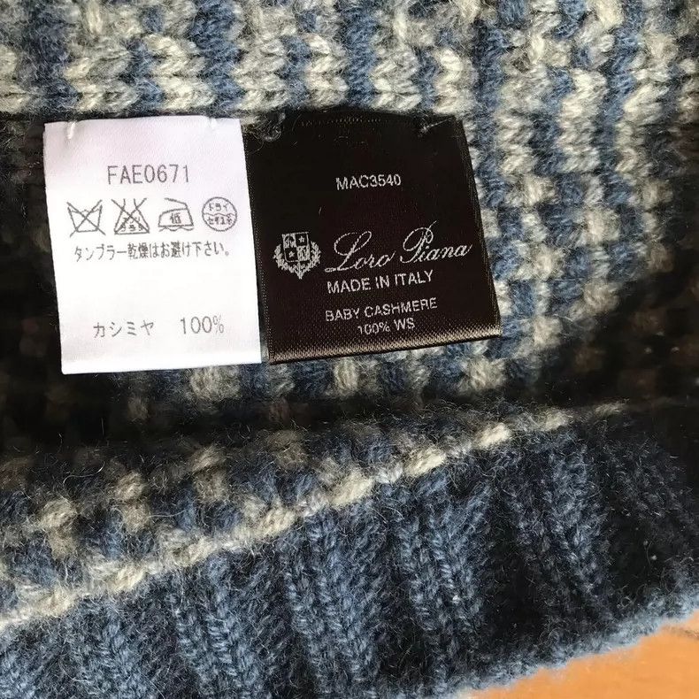 Loro Piana LORO PIANA 100% baby cashmere knit sweater Size XS / US 0-2 / IT 36-38 - 6 Thumbnail