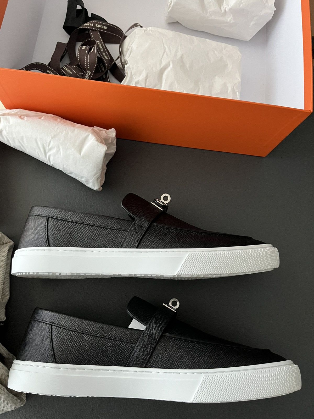 Hermes Iconic Runway Rare Brand New Hermes Kelly Loafer Shoes Size US 10 / EU 43 - 2 Thumbnail