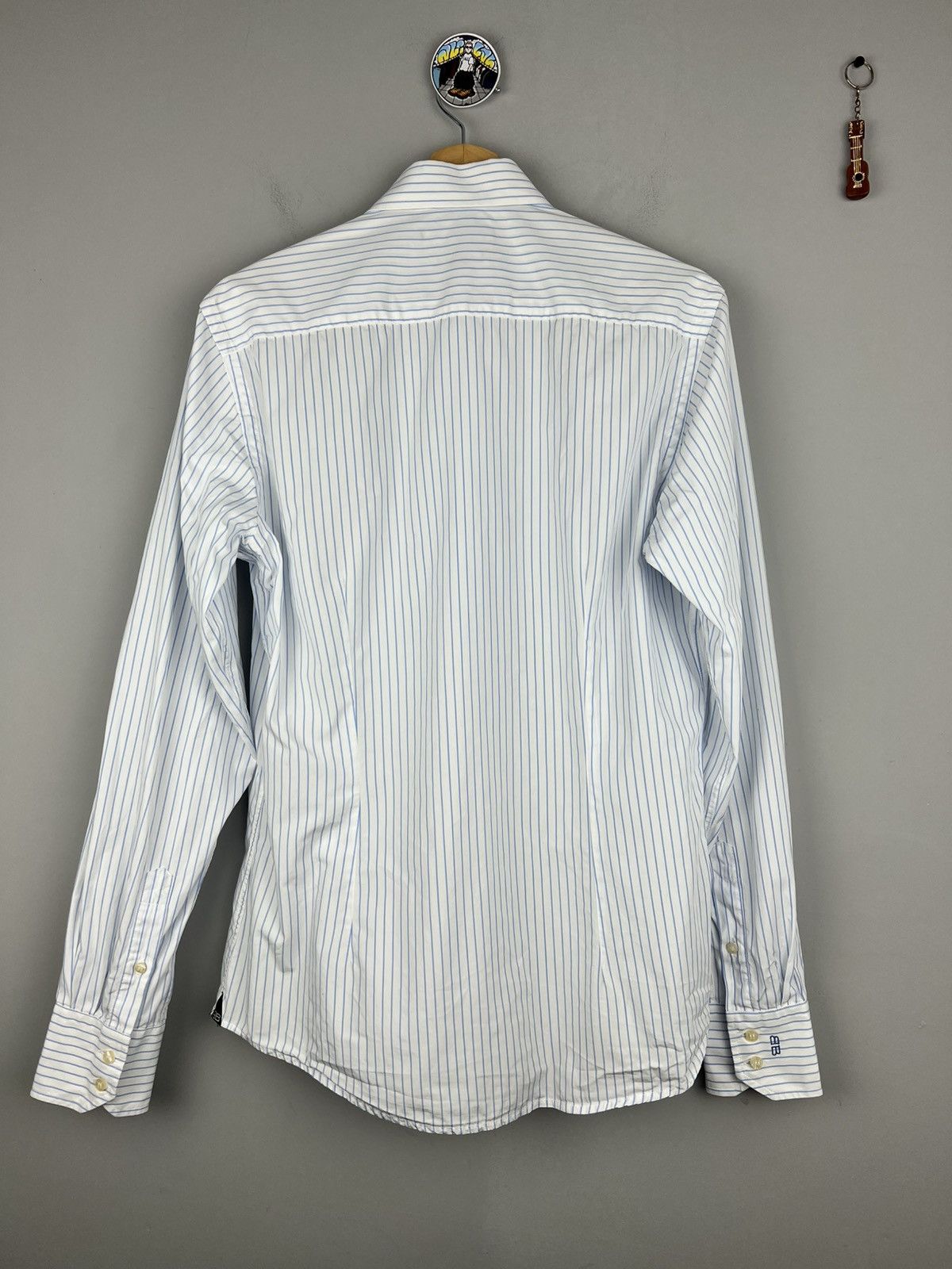 Balenciaga × Vintage Vintage Balenciaga Button Up Longsleeve Shirt Size US M / EU 48-50 / 2 - 2 Thumbnail