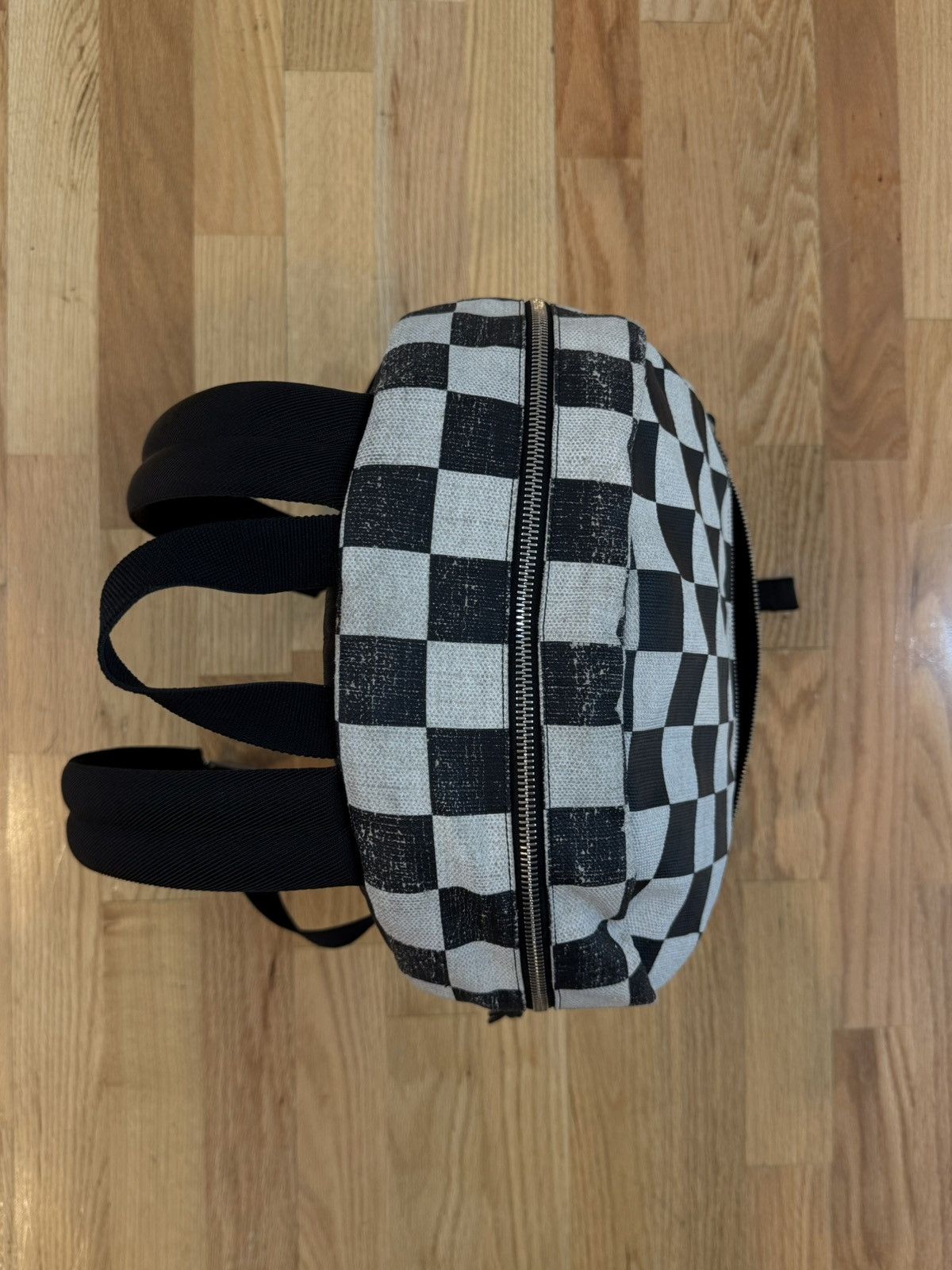 Saint Laurent Paris SS20 Checkered Backpack Size ONE SIZE - 6 Thumbnail