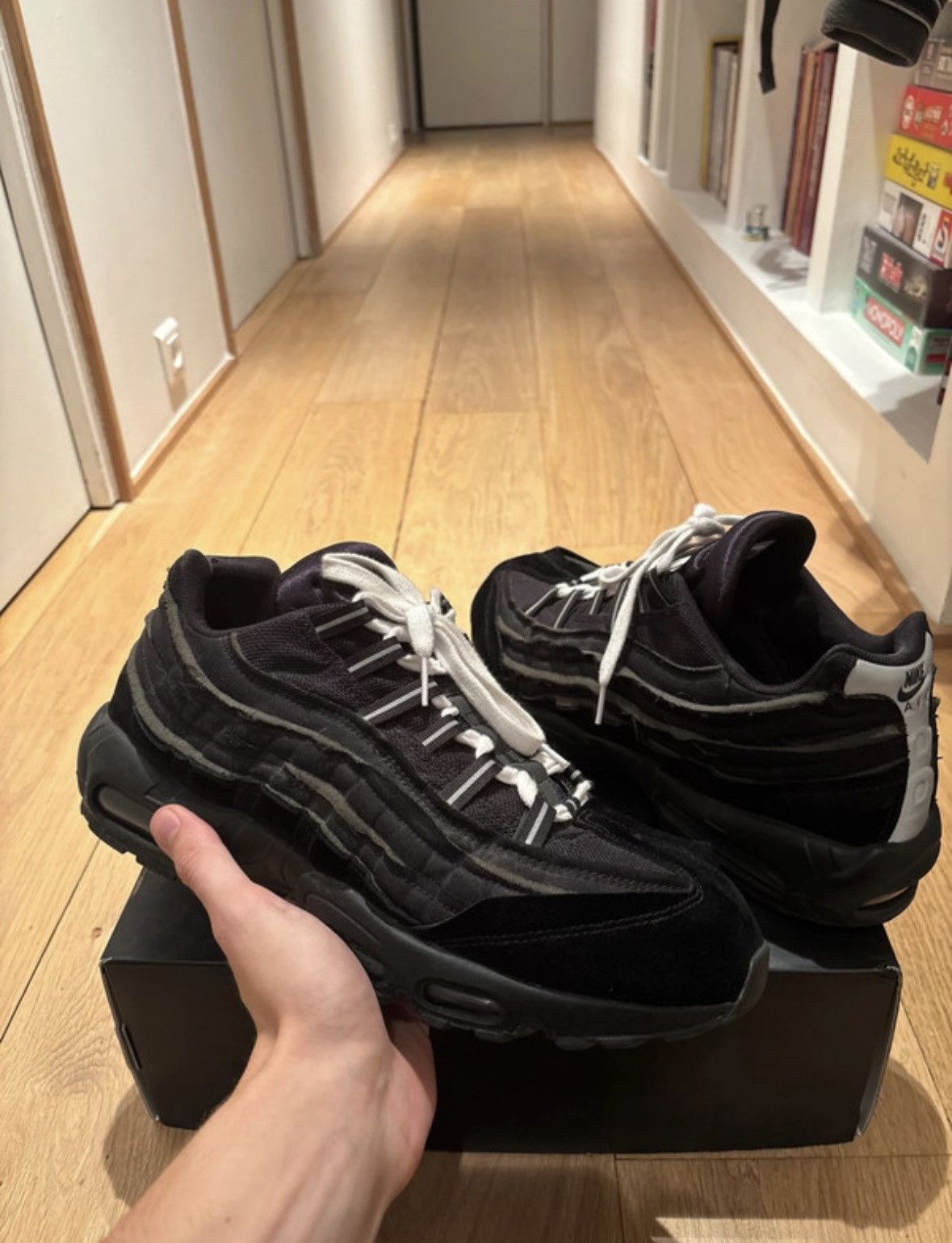 Comme des Garcons × Nike Nike x CDG 95 Black Size US 14 / EU 47 - 1 Thumbnail