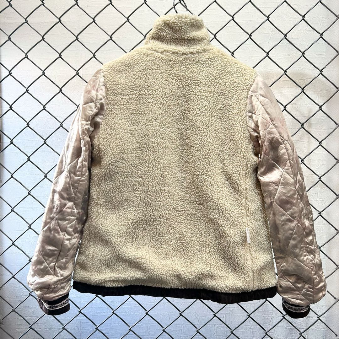 Number (N)ine AW07 "Love God Murder" Fleece Corduroy Lunch Jacket Size US XS / EU 42 / 0 - 14 Thumbnail
