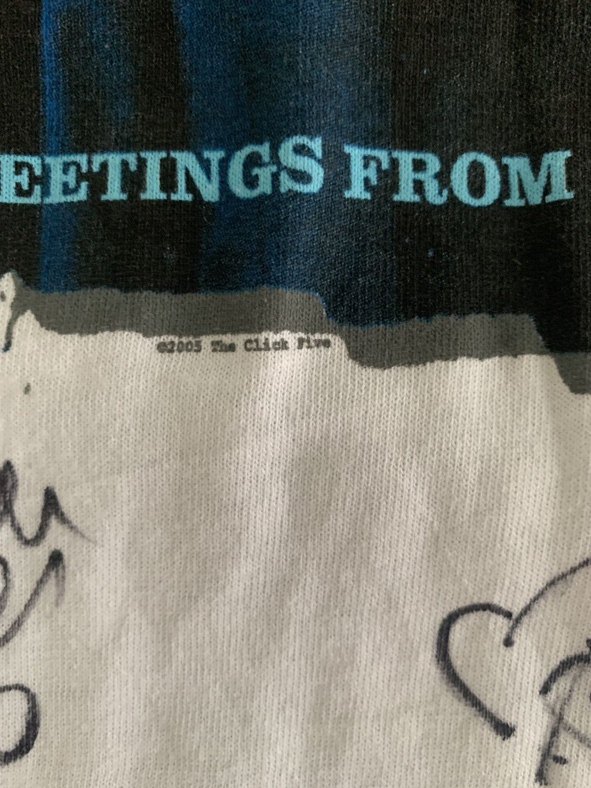 Band Tees The Click Five Signed 2005s Vintage Band Tees Size US S / EU 44-46 / 1 - 3 Thumbnail